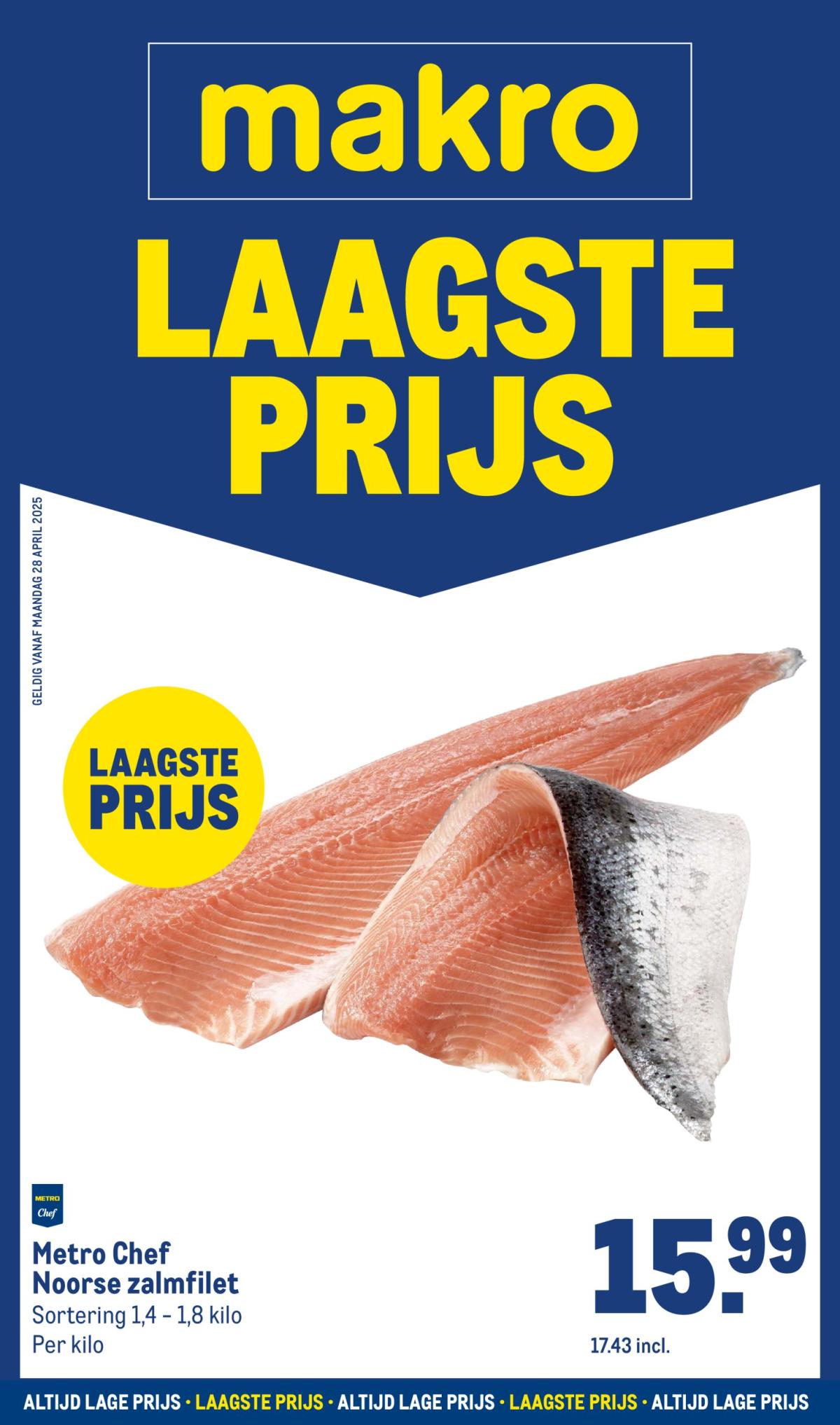 Makro - Laagste prijs folder geldig vanaf 14-04 t/m 28-04