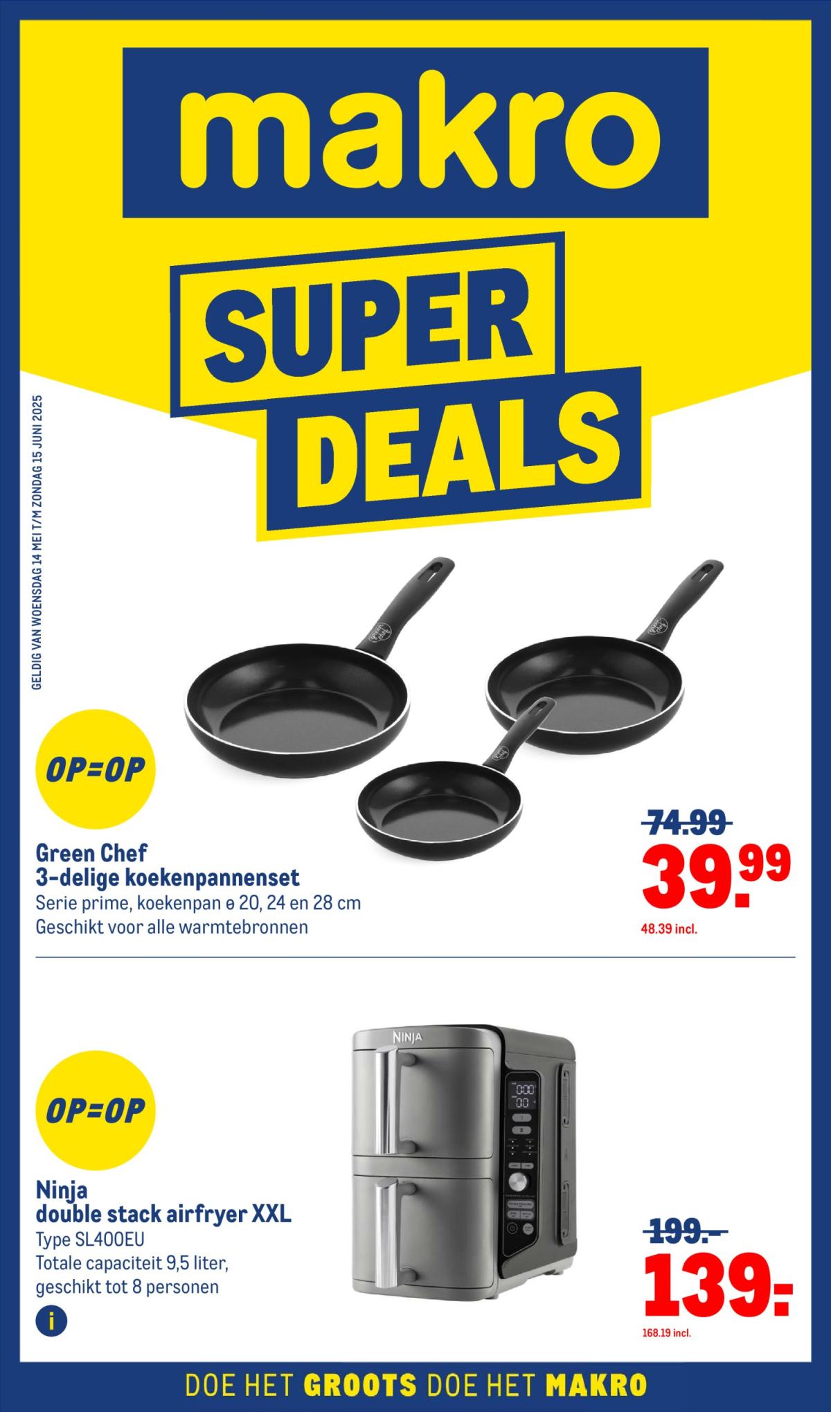 Makro - Superdeals folder geldig vanaf 14-05 t/m 15-06
