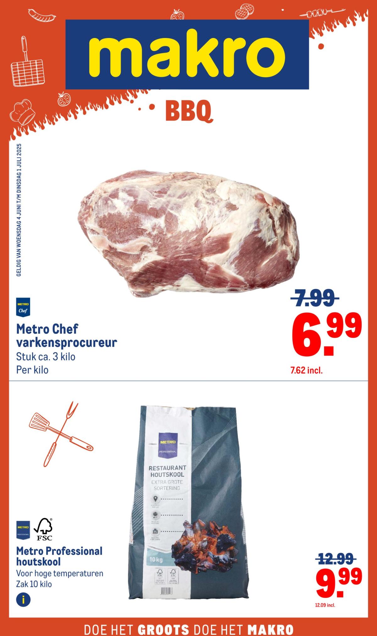 Makro - BBQ folder geldig vanaf 04-06 t/m 01-07