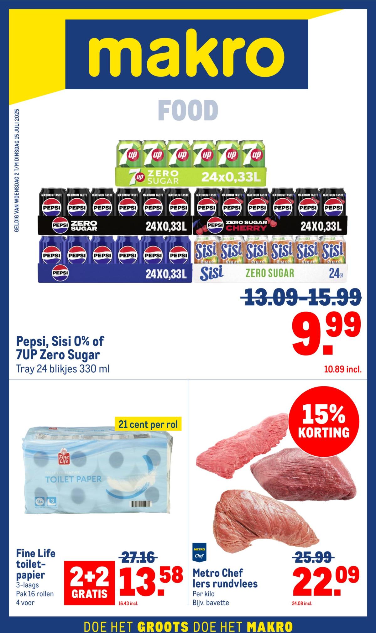 Makro - Food folder geldig vanaf 02-07 t/m 15-07
