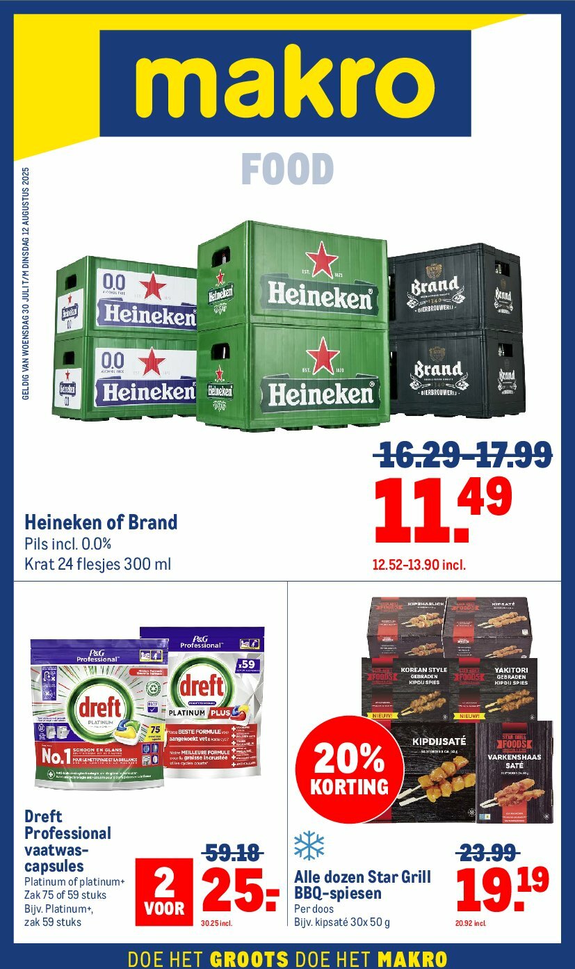 Makro - Food folder geldig vanaf 30-07 t/m 12-08