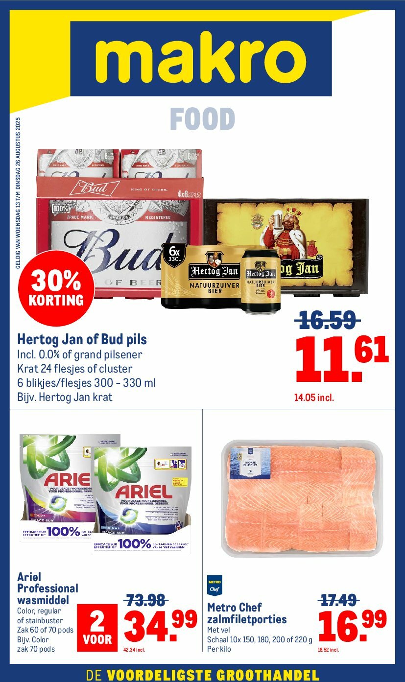 Makro - Food folder geldig vanaf 13-08 t/m 26-08