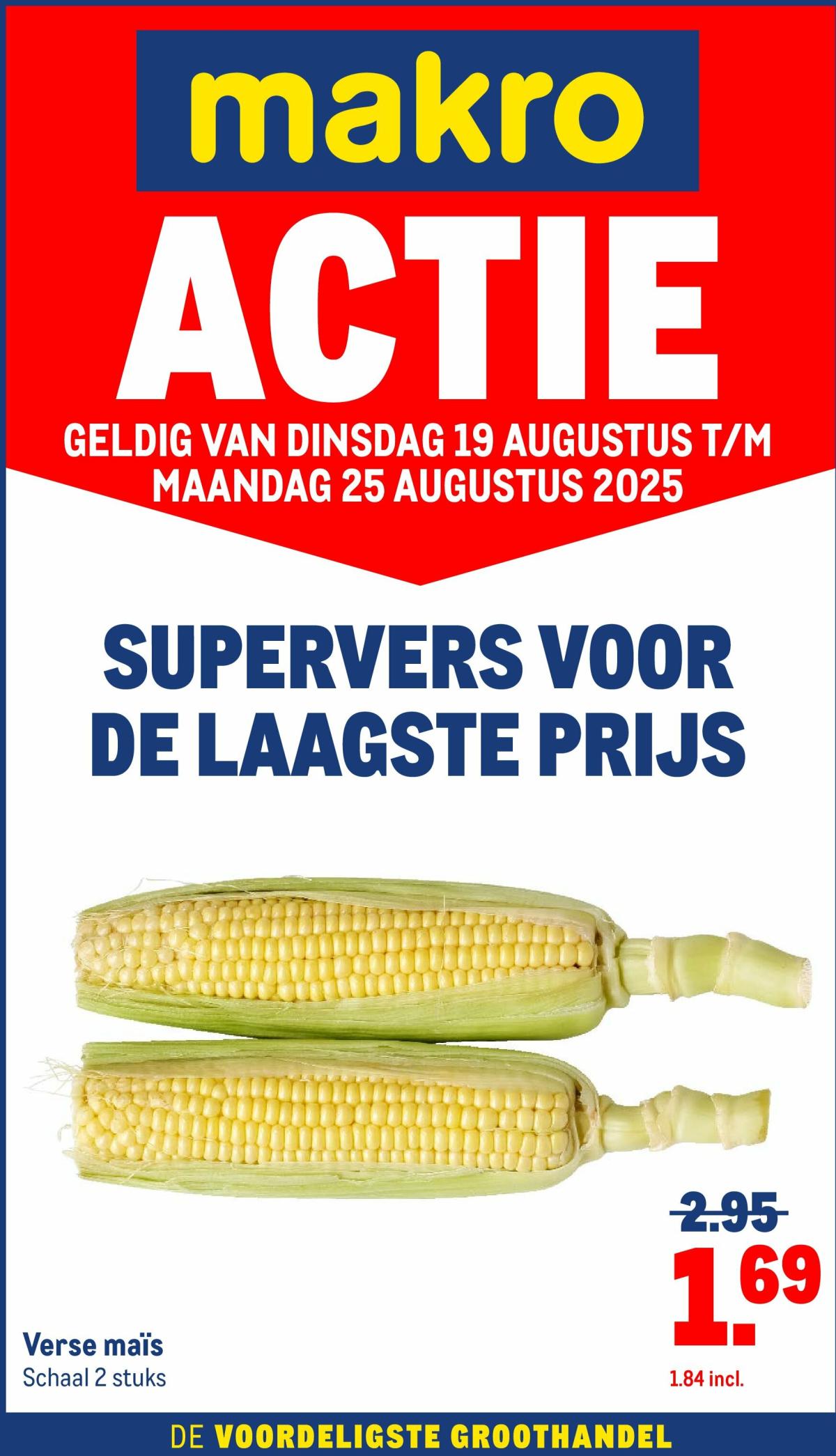 Makro - Versdeals folder geldig vanaf 19-08 t/m 25-08