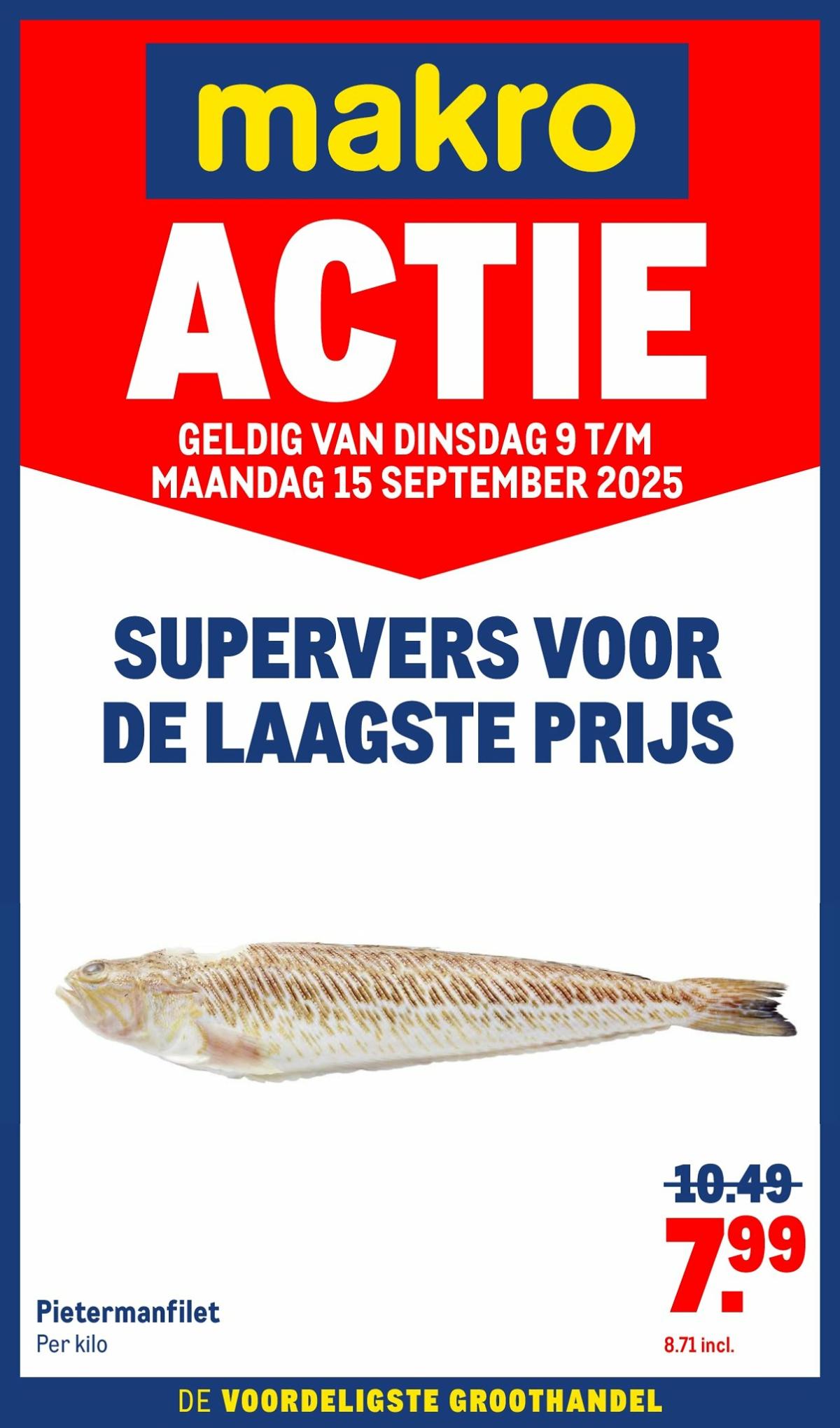 Makro - Versdeals folder geldig vanaf 09-09 t/m 15-09