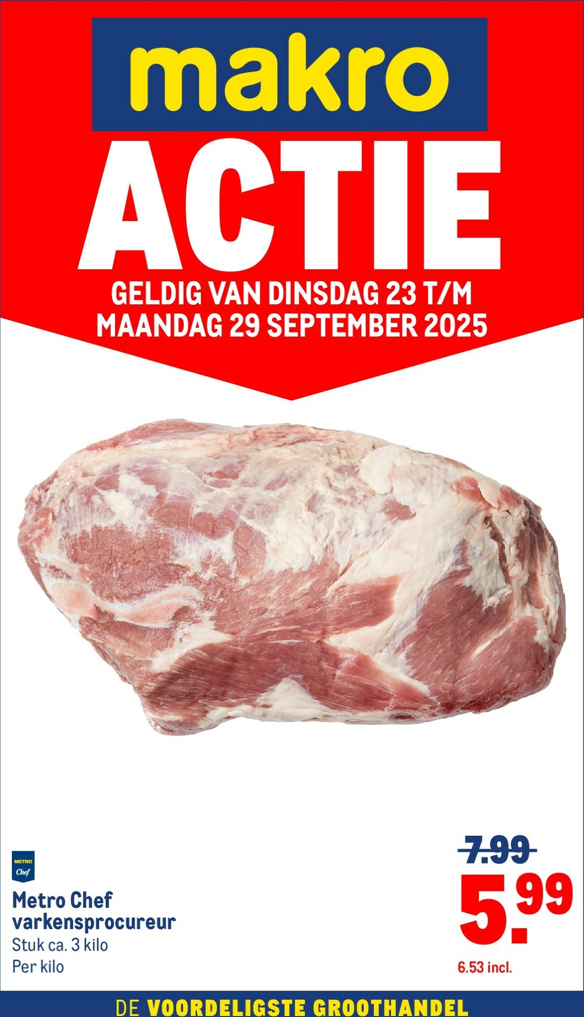 Makro - Versdeals folder geldig vanaf 23-09 t/m 29-09
