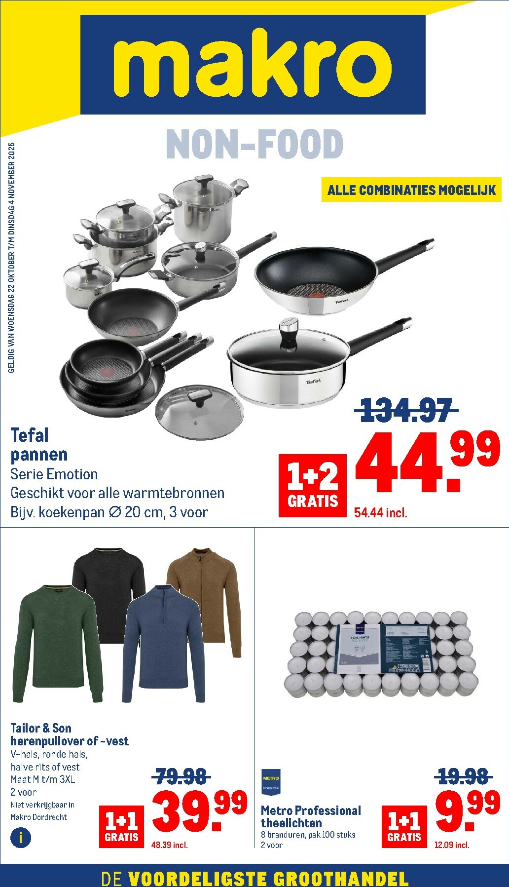 De Makro - Non-Food folder geldig vanaf 22-10 t/m 04-11