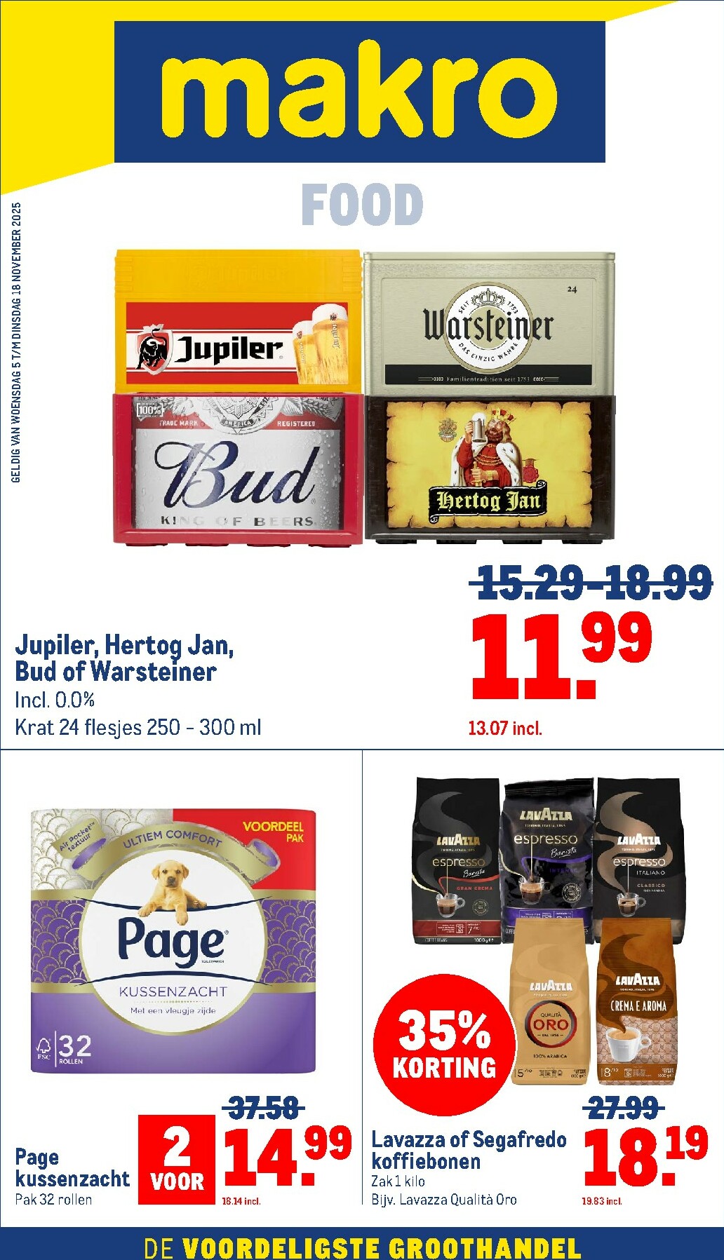 De Makro - Food folder geldig vanaf 05-11 t/m 18-11