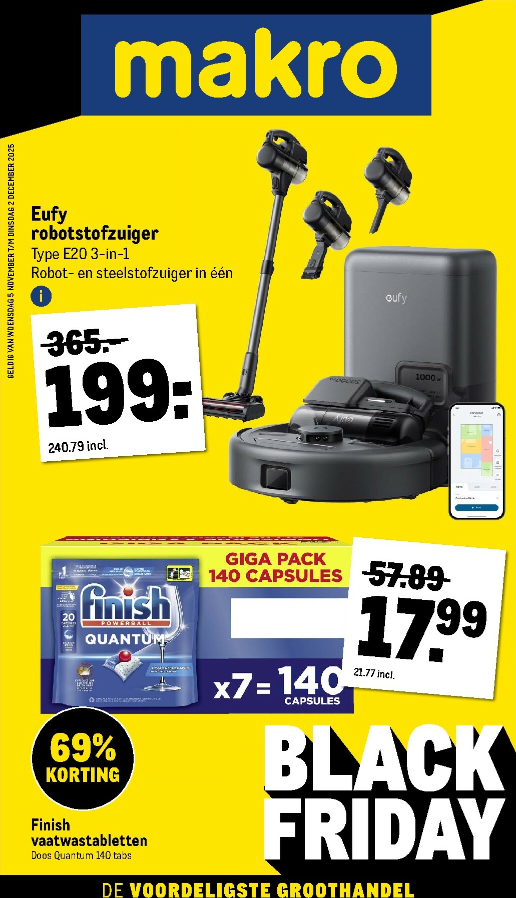 De Makro - Black Friday folder geldig vanaf 05-11 t/m 02-12