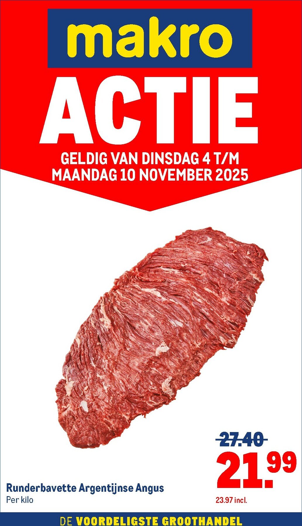 De Makro - Versdeals folder geldig vanaf 04-11 t/m 10-11