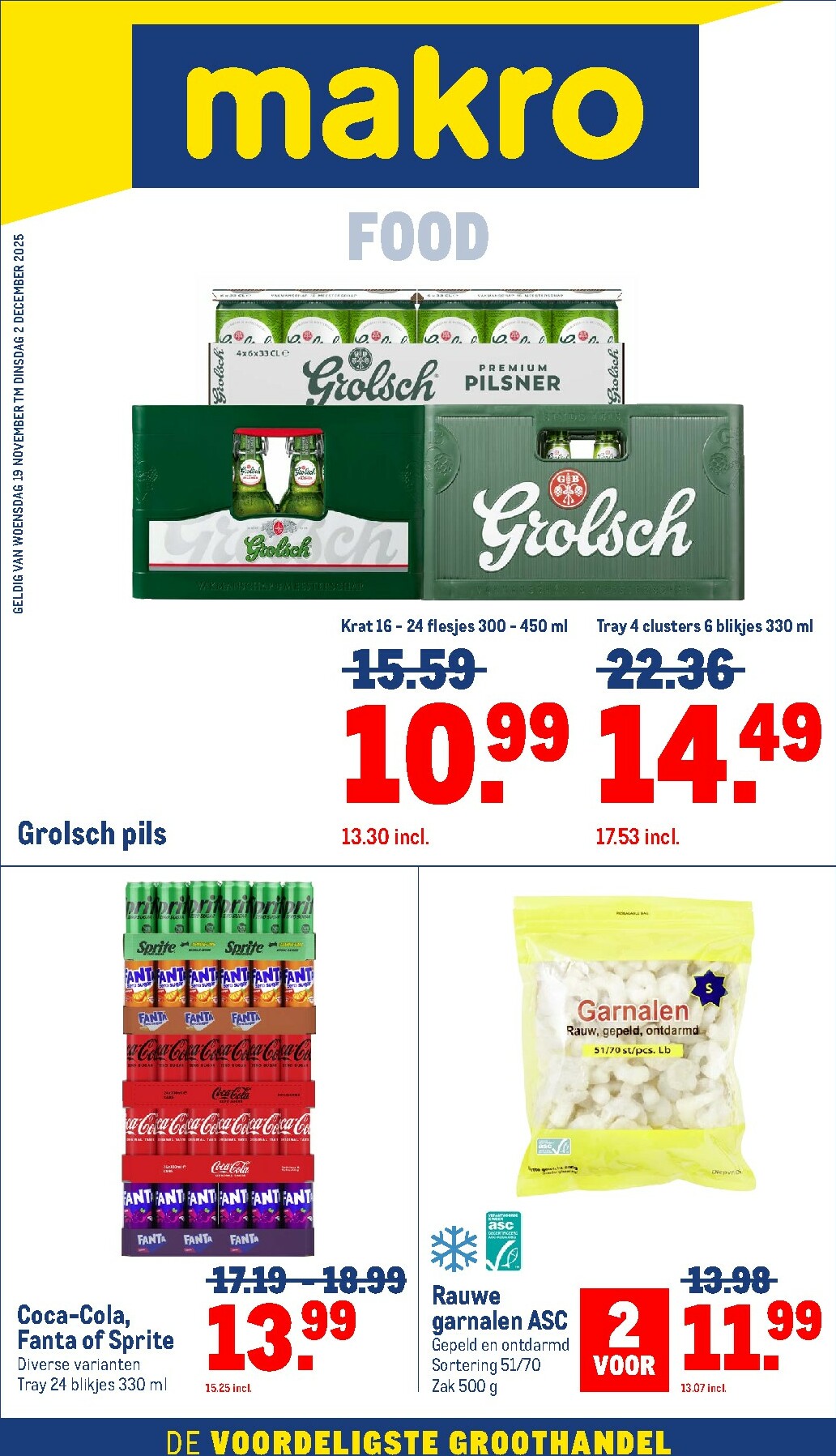 De Makro - Food folder geldig vanaf 19-11 t/m 02-12