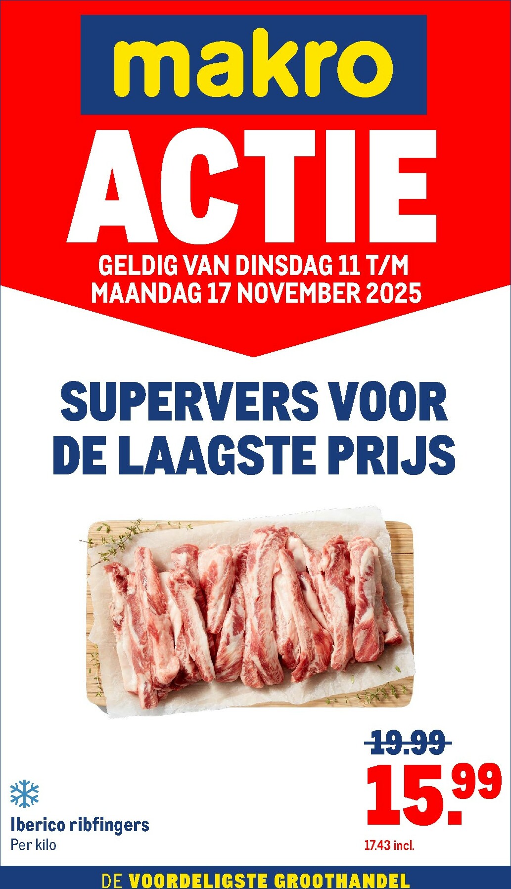 De Makro - Versdeals folder geldig vanaf 11-11 t/m 17-11