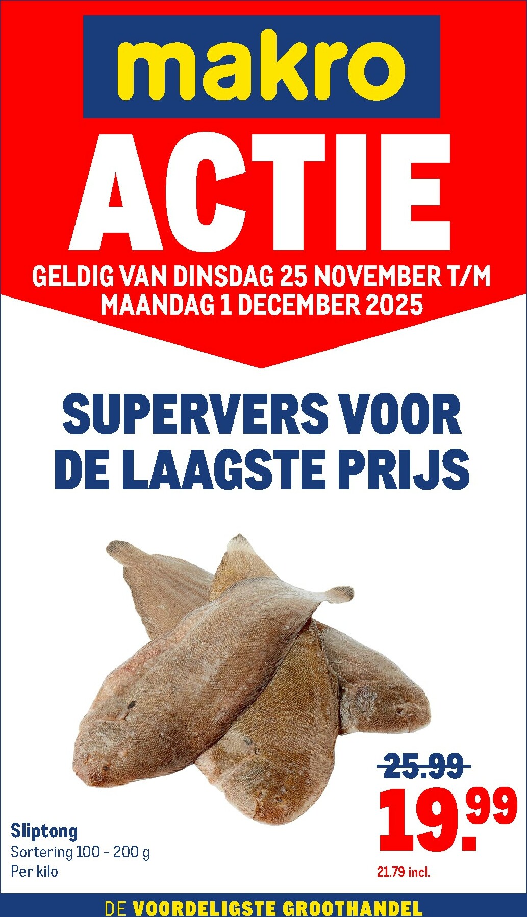 De Makro - Versdeals folder geldig vanaf 25-11 t/m 01-12