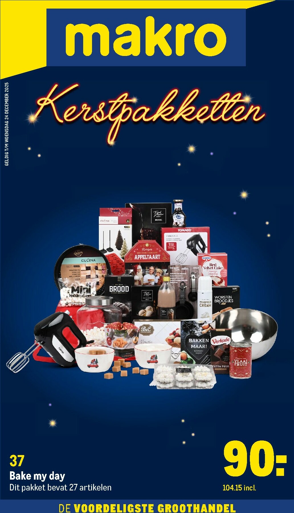 De Makro - Kerstpakketten folder geldig vanaf 03-12 t/m 24-12