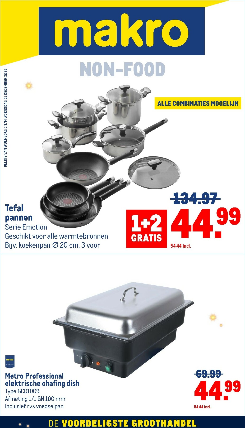 De Makro - Non food folder geldig vanaf 03-12 t/m 31-12