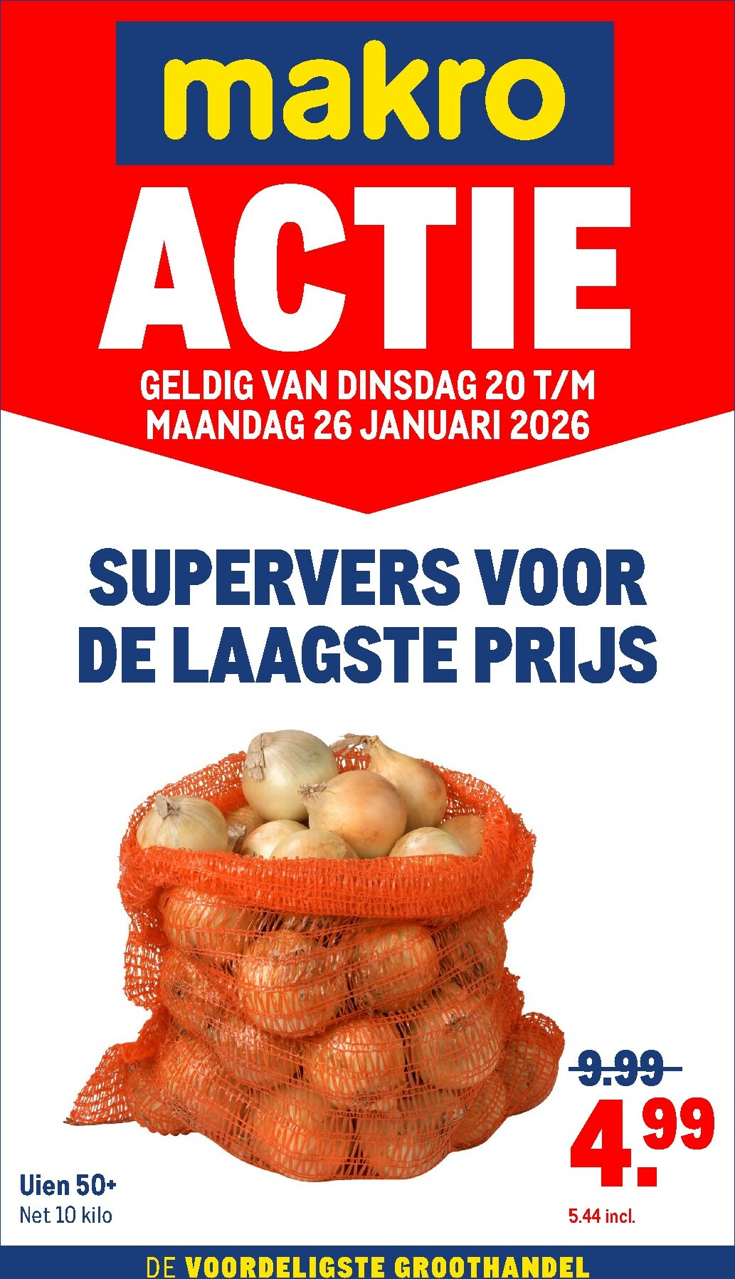 De Makro - Versdeals folder geldig vanaf 20-01 t/m 26-01