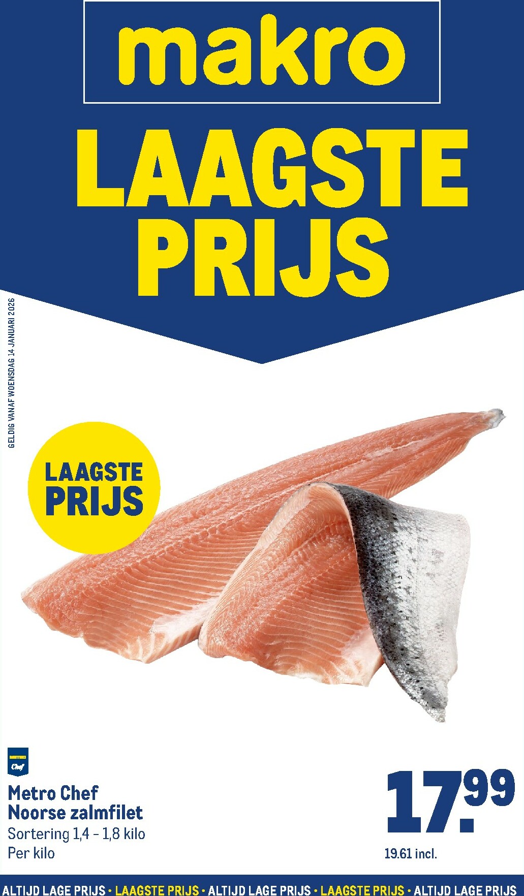 De Makro - Laagste prijs folder geldig vanaf 14-01 t/m 26-01