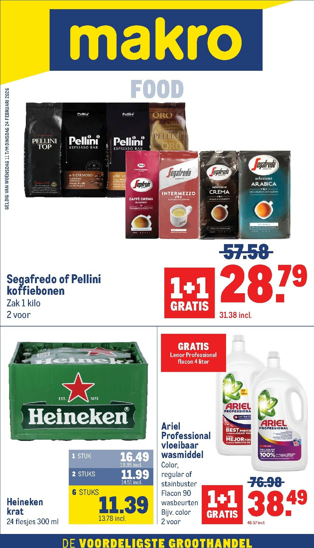 De Makro - Food folder geldig vanaf 11-02-2026 t/m 24-02-2026