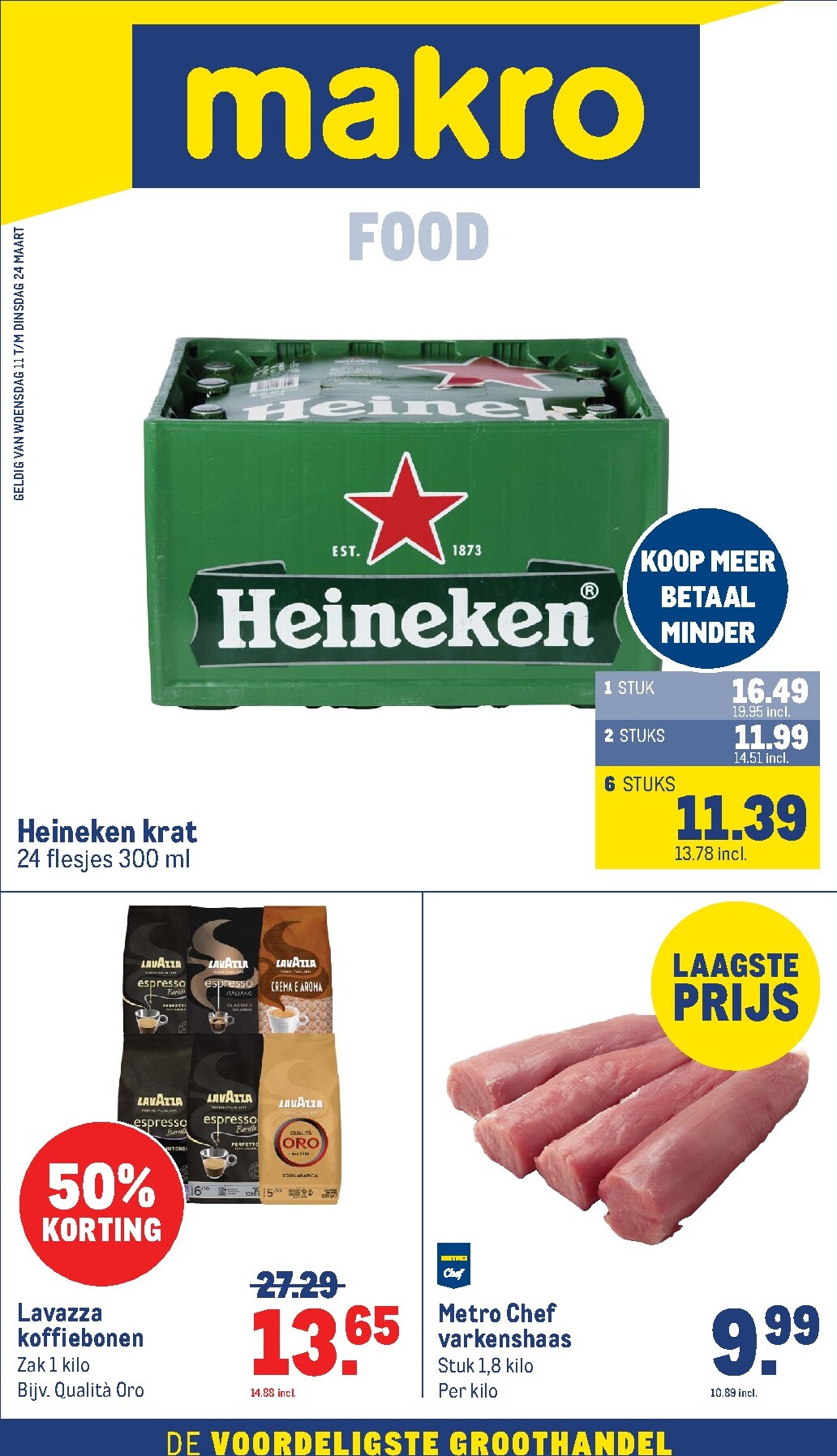 De Makro folder geldig vanaf 11-03-2026 t/m 24-03-2026