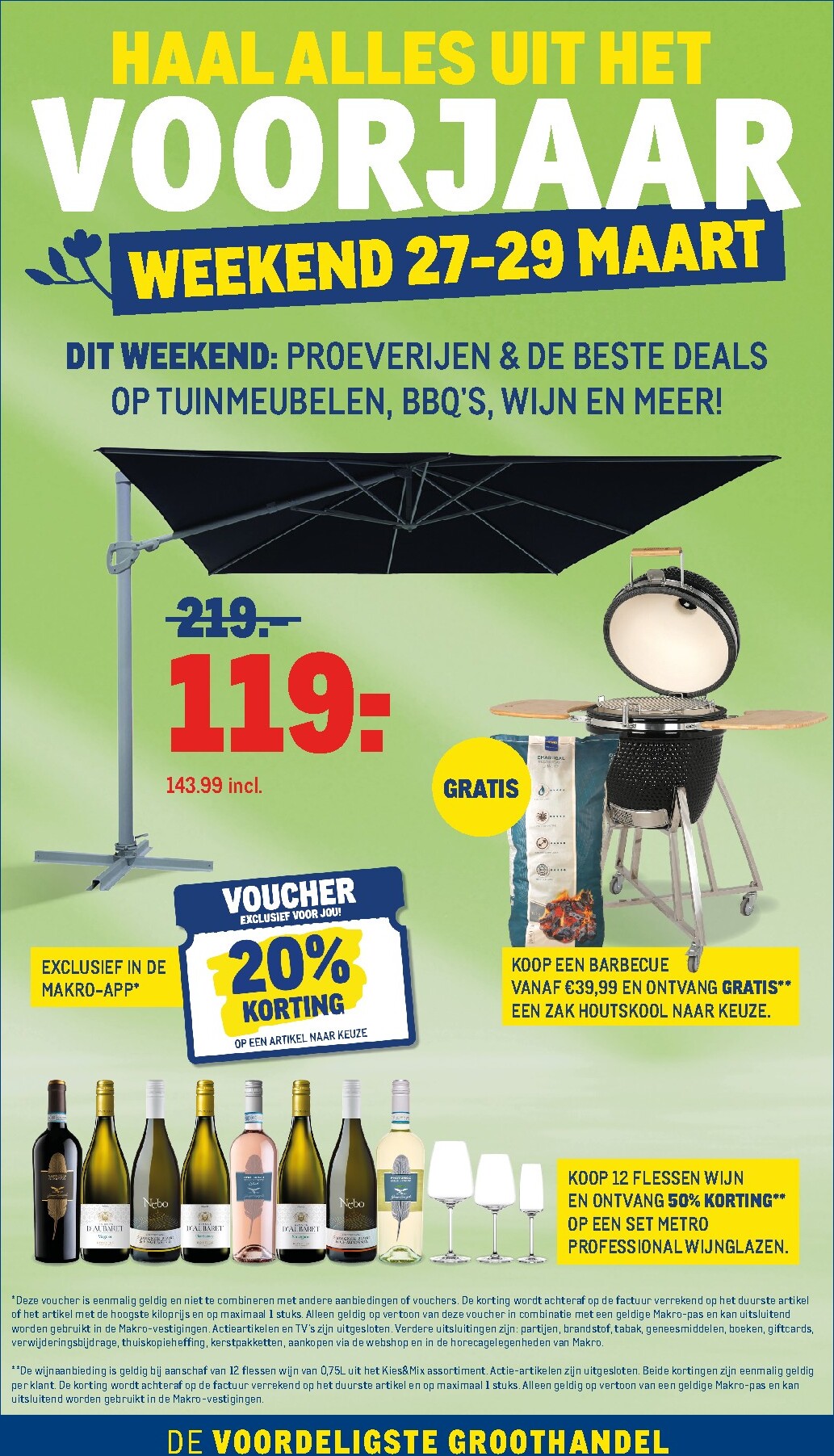 De Makro - Weekend folder geldig vanaf 27-03-2026 t/m 29-03-2026