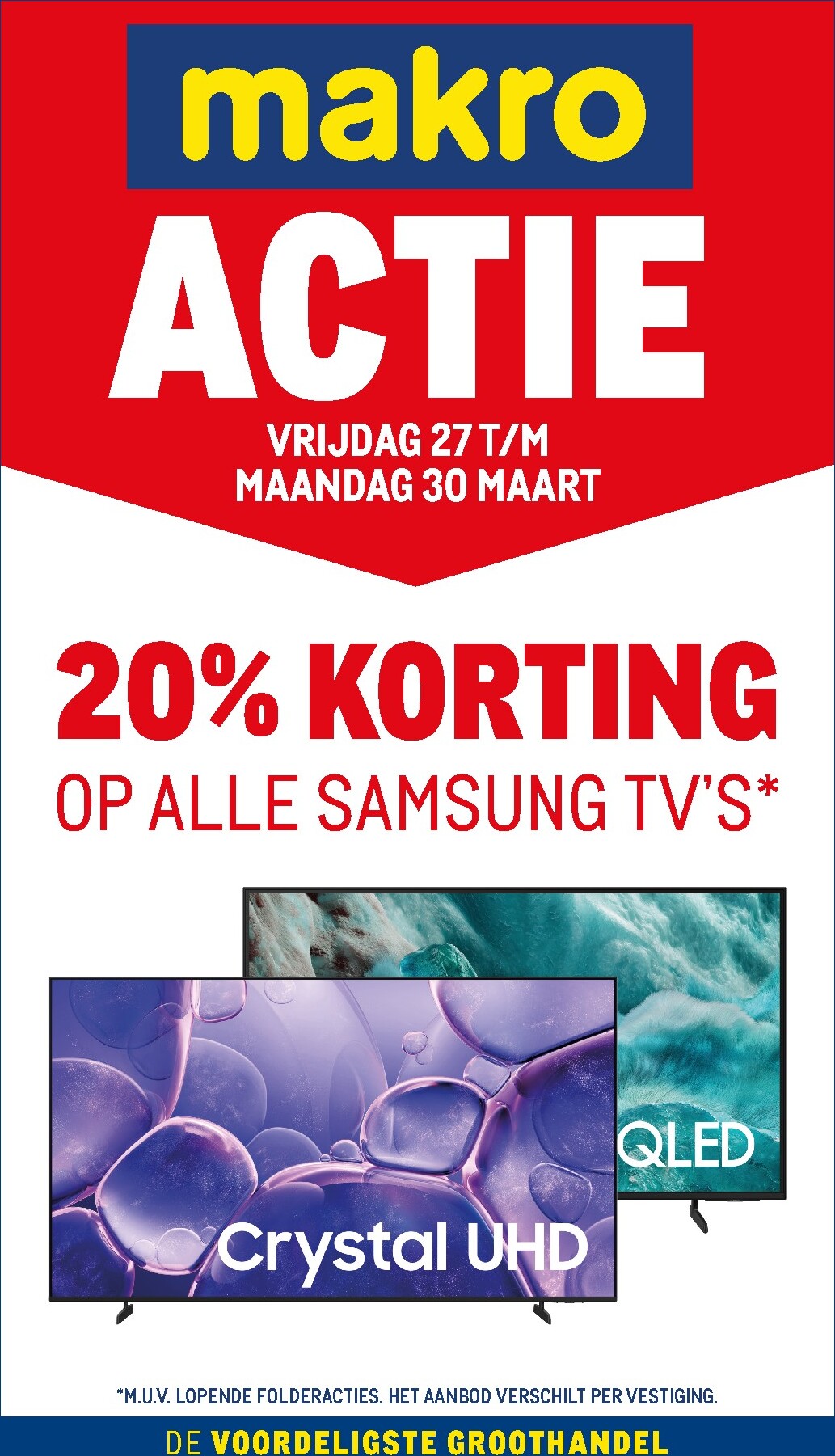 De Makro - Actie Samsung folder geldig vanaf 27-03-2026 t/m 30-03-2026