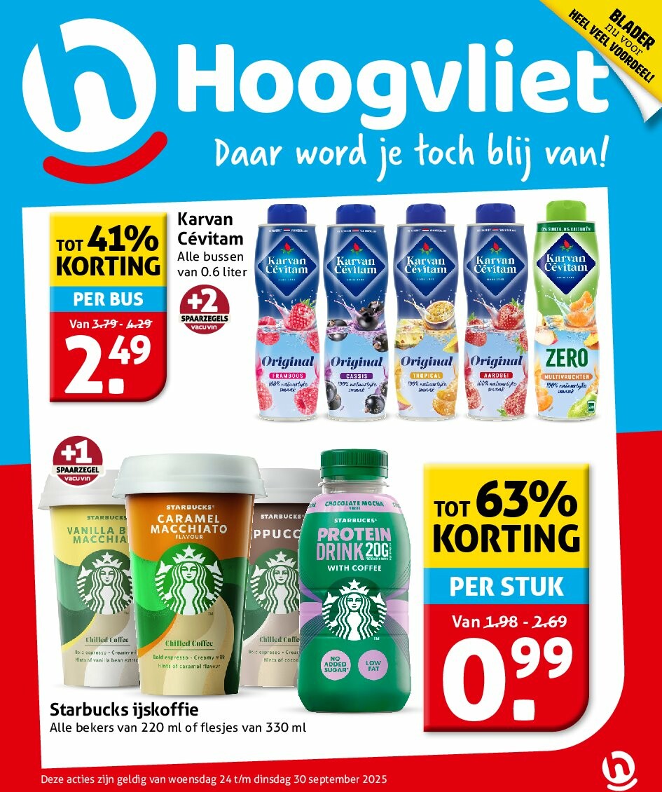 Hoogvliet folder geldig vanaf 24-09 t/m 30-09