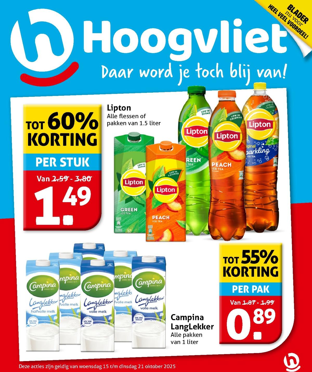 Hoogvliet folder geldig vanaf 15-10 t/m 21-10