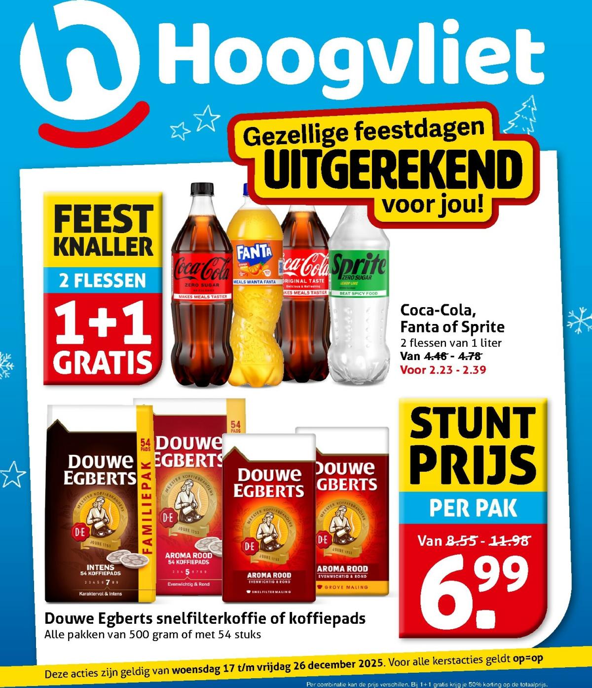 De Hoogvliet folder geldig vanaf 17-12 t/m 26-12
