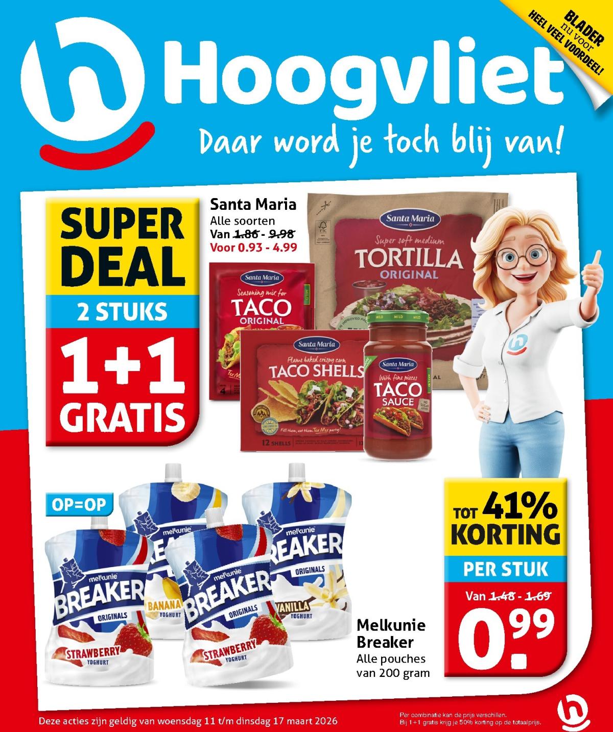 De Hoogvliet folder geldig vanaf 11-03-2026 t/m 17-03-2026