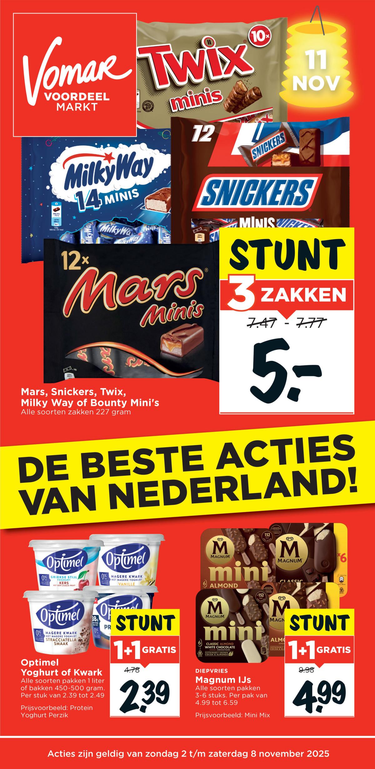 De Vomar folder geldig vanaf 02-11 t/m 08-11