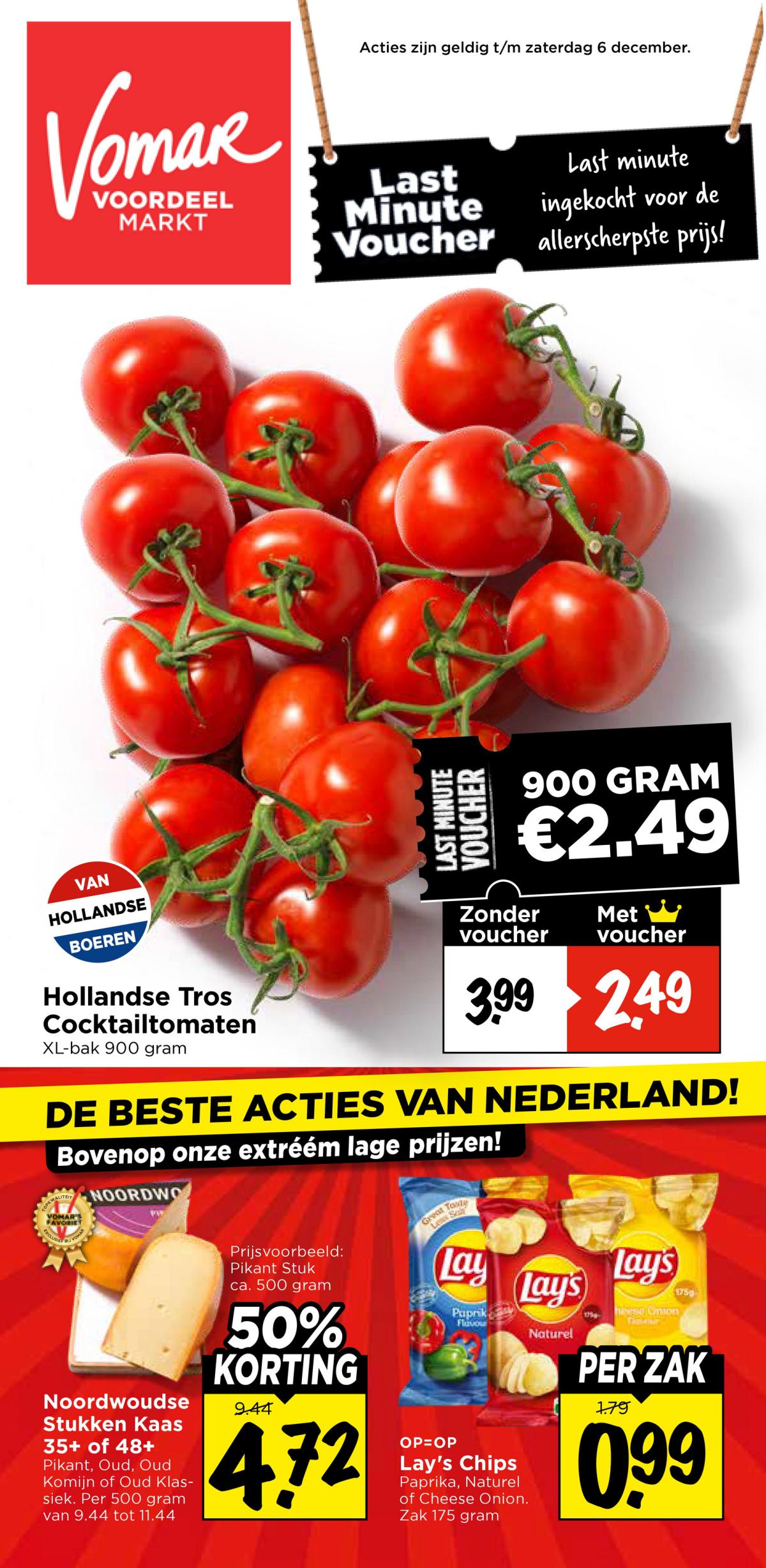 De Vomar - Last Minute folder geldig vanaf 04-12 t/m 06-12