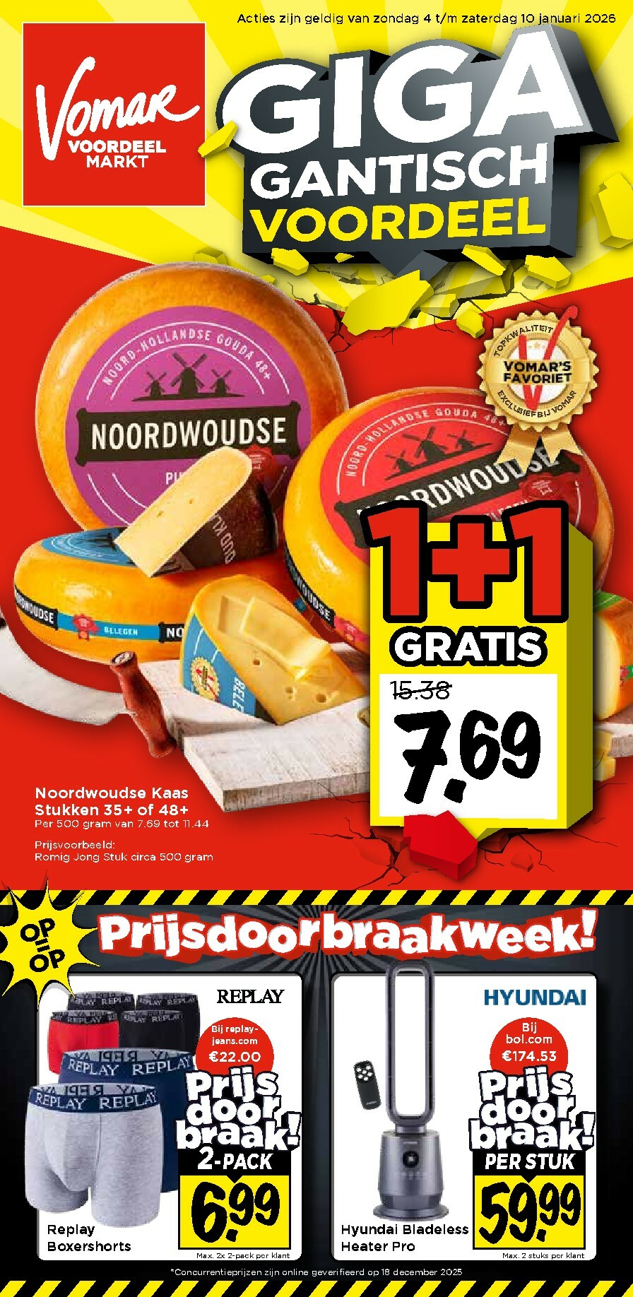 De Vomar folder geldig vanaf 04-01 t/m 10-01