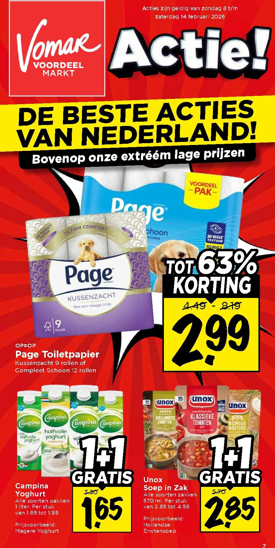 De Vomar folder geldig vanaf 08-02-2026 t/m 14-02-2026