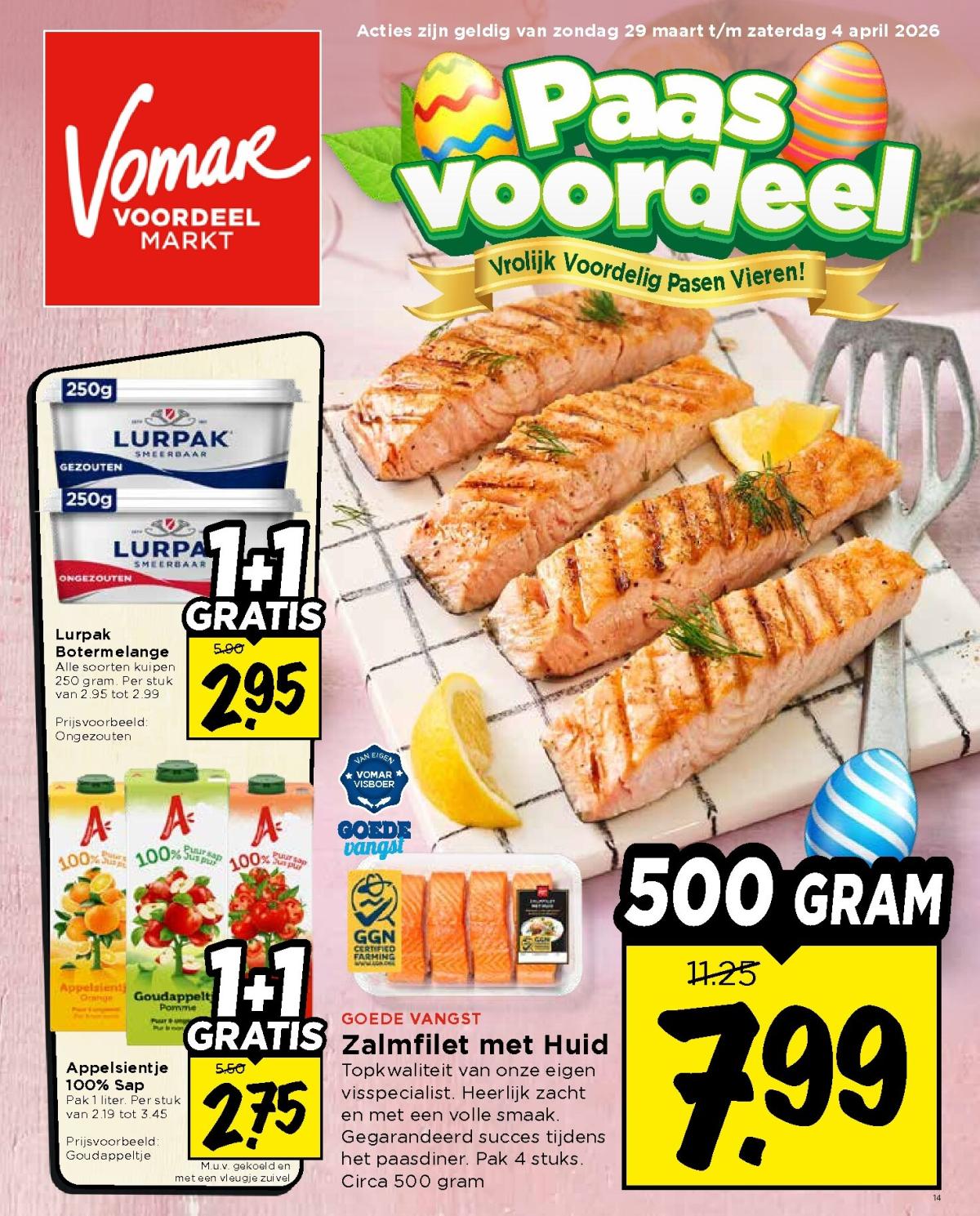 De Vomar folder geldig vanaf 29-03-2026 t/m 04-04-2026