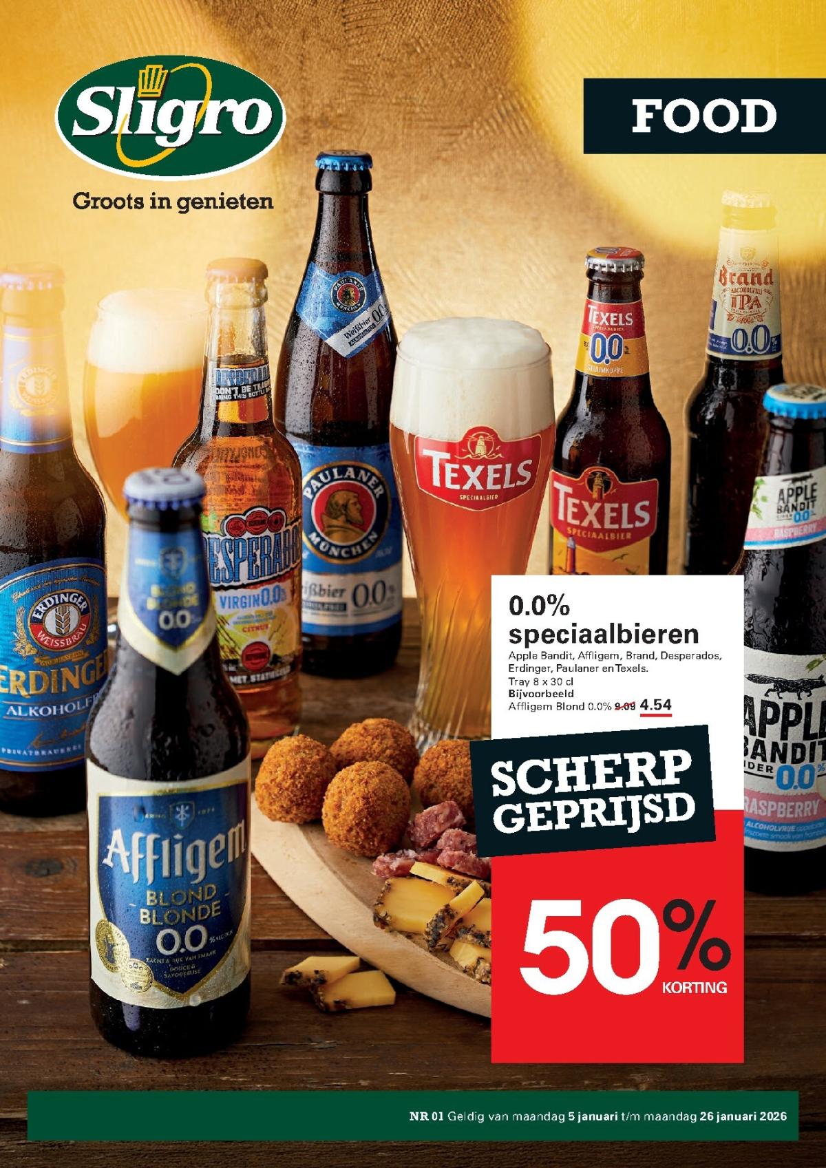 De Sligro - Food folder geldig vanaf 05-01 t/m 26-01