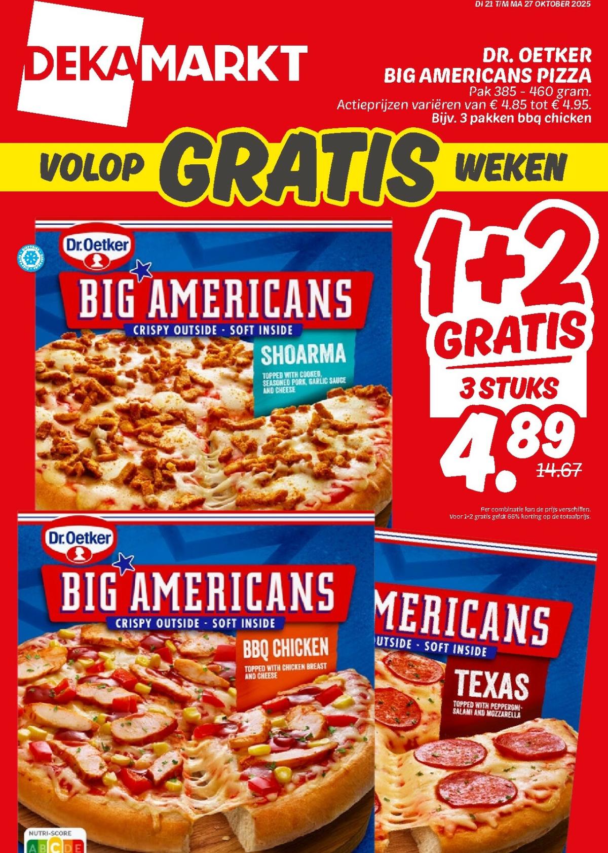 De Dekamarkt folder geldig vanaf 21-10 t/m 27-10