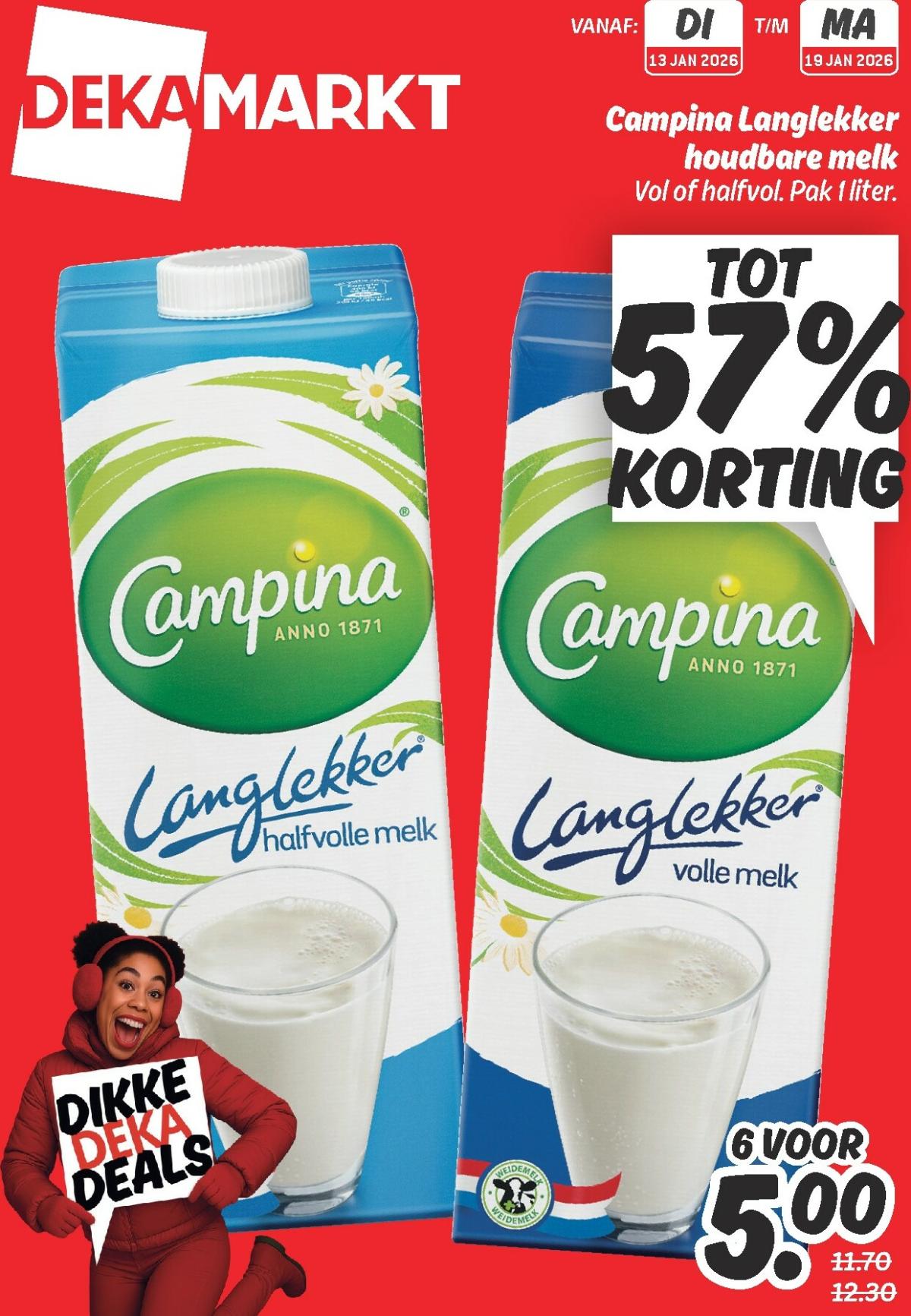 De Dekamarkt folder geldig vanaf 13-01 t/m 19-01