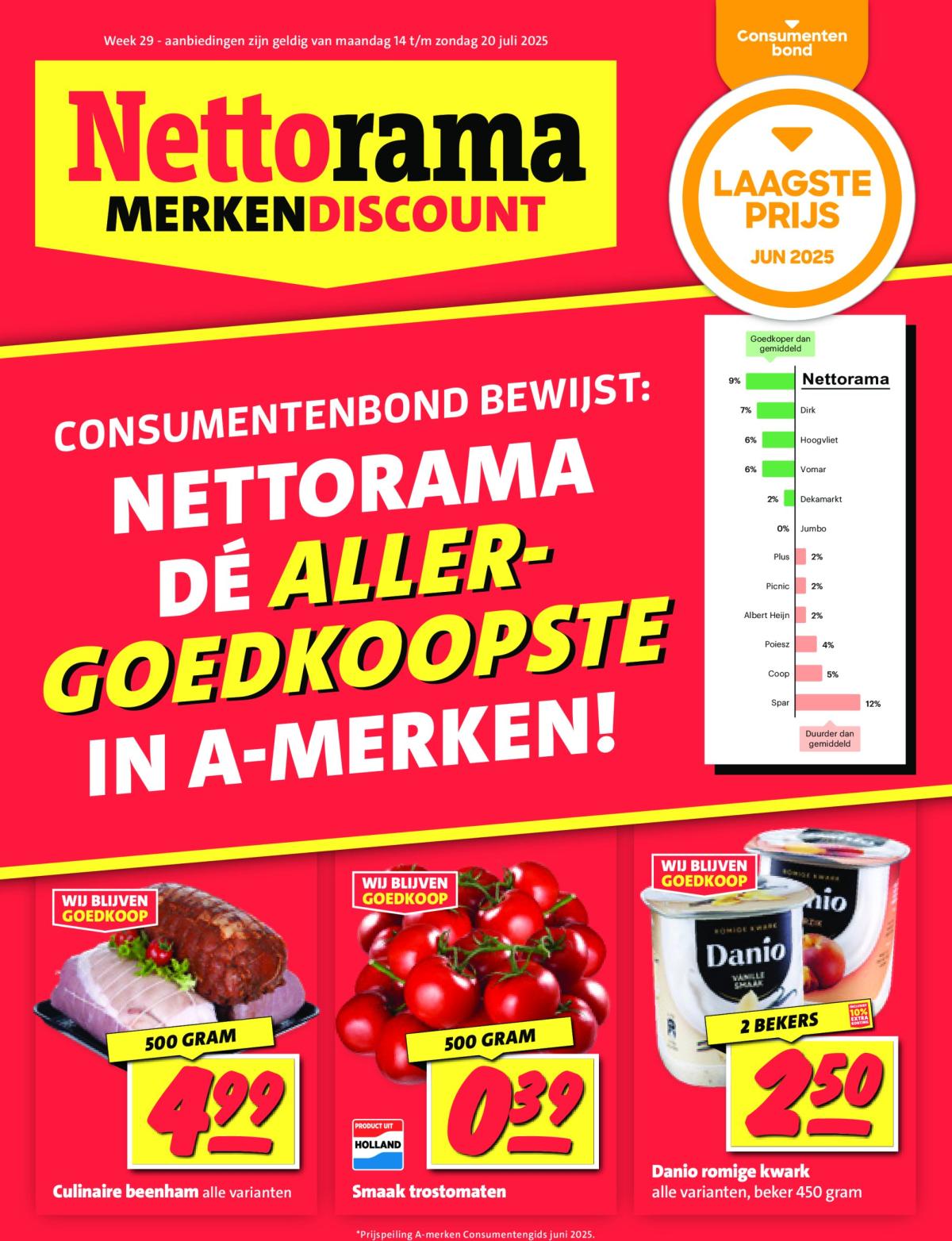 Nettorama folder geldig vanaf 14-07 t/m 20-07