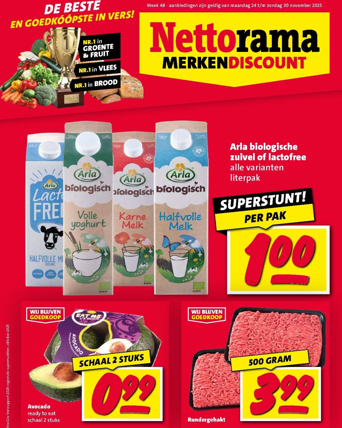 De Nettorama folder geldig vanaf 24-11 t/m 30-11