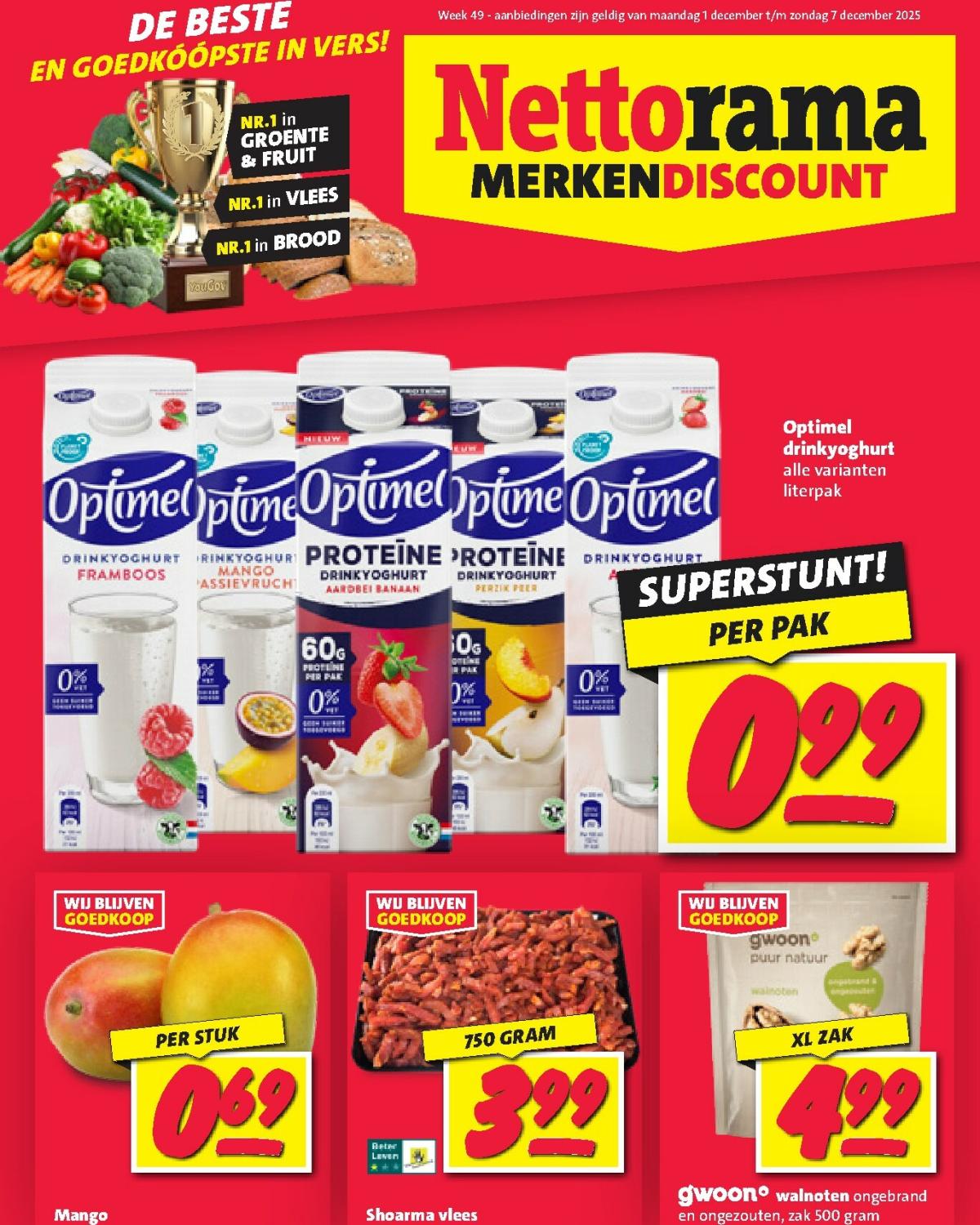 De Nettorama folder geldig vanaf 01-12 t/m 07-12