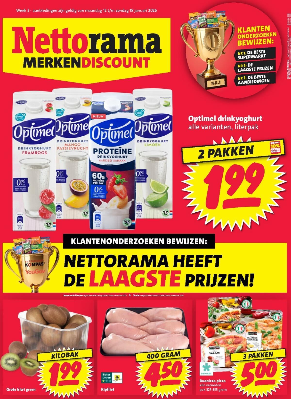 De Nettorama folder geldig vanaf 12-01 t/m 18-01
