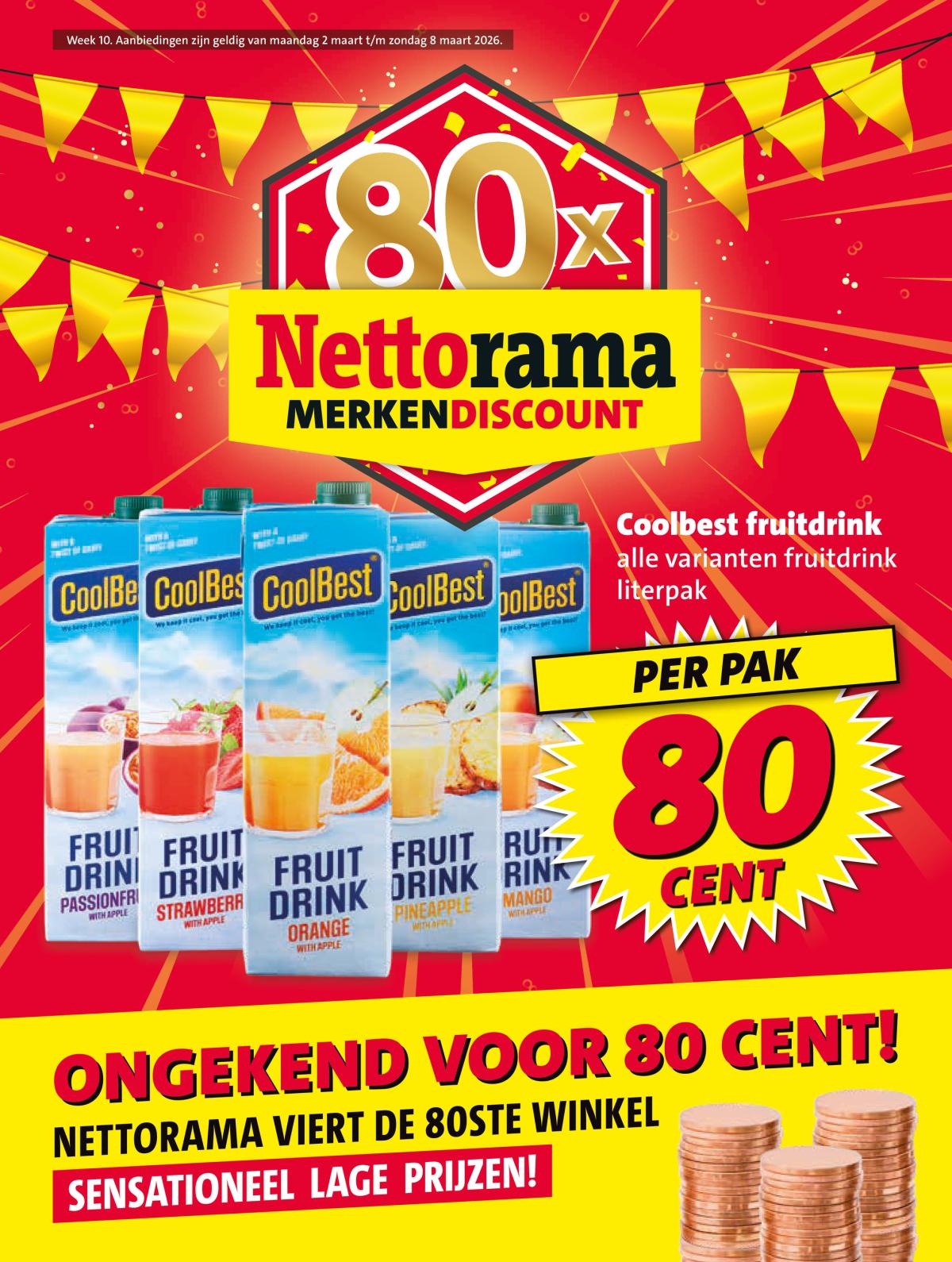 De Nettorama folder geldig vanaf 02-03-2026 t/m 08-03-2026