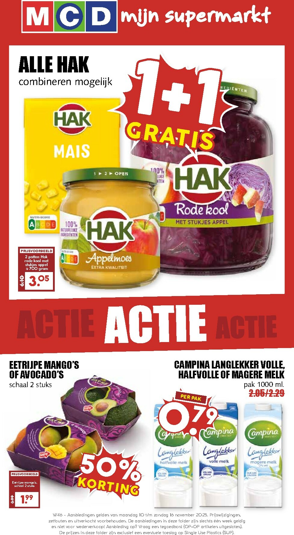 De MCD - Giga folder geldig vanaf 10-11 t/m 16-11