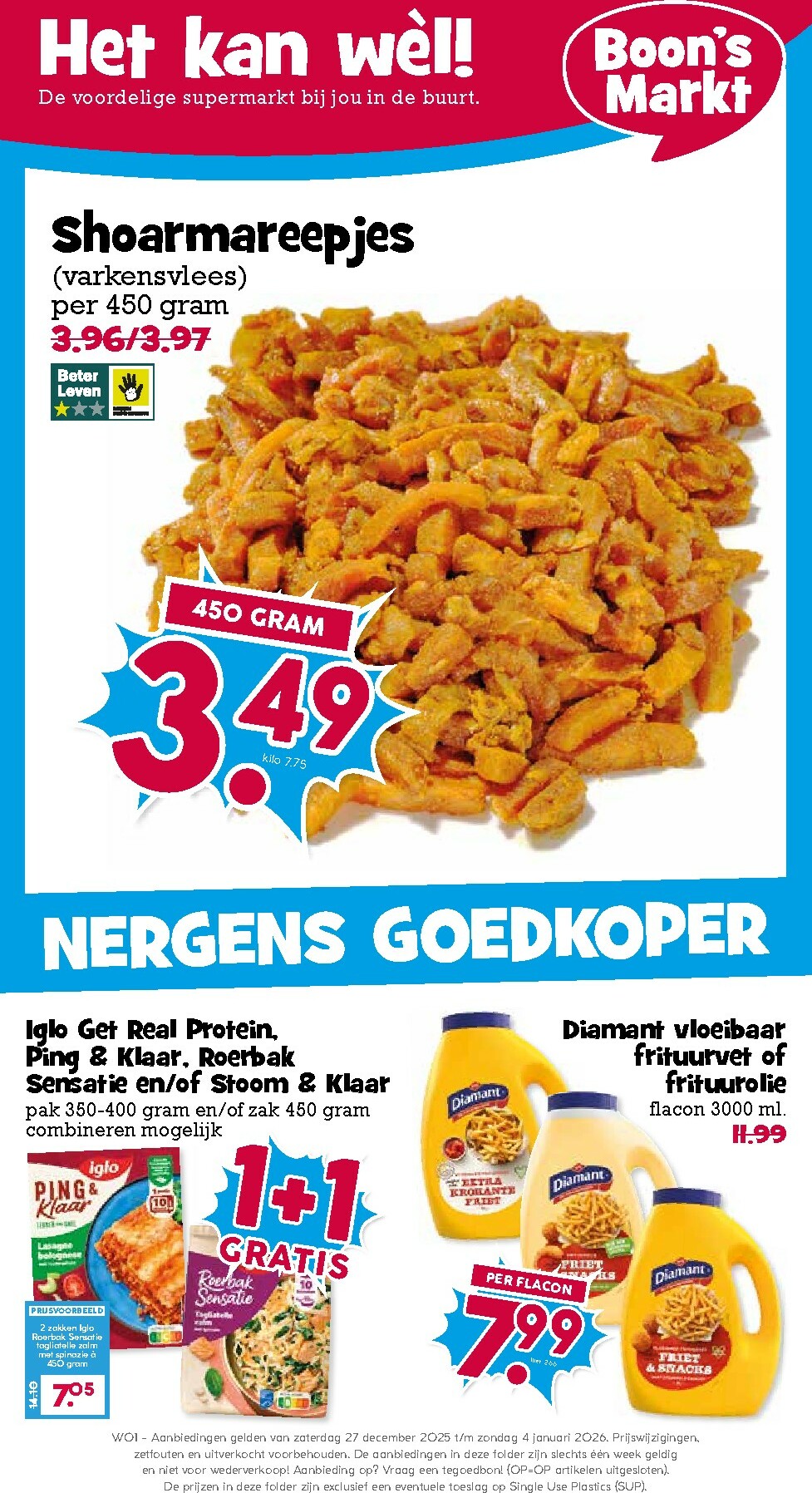 De MCD folder geldig vanaf 27-12 t/m 04-01