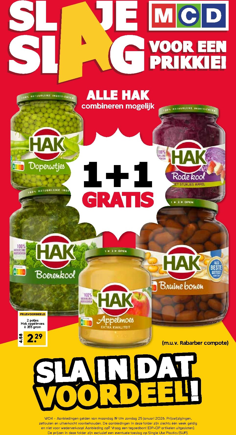 De MCD - Giga folder geldig vanaf 19-01 t/m 25-01