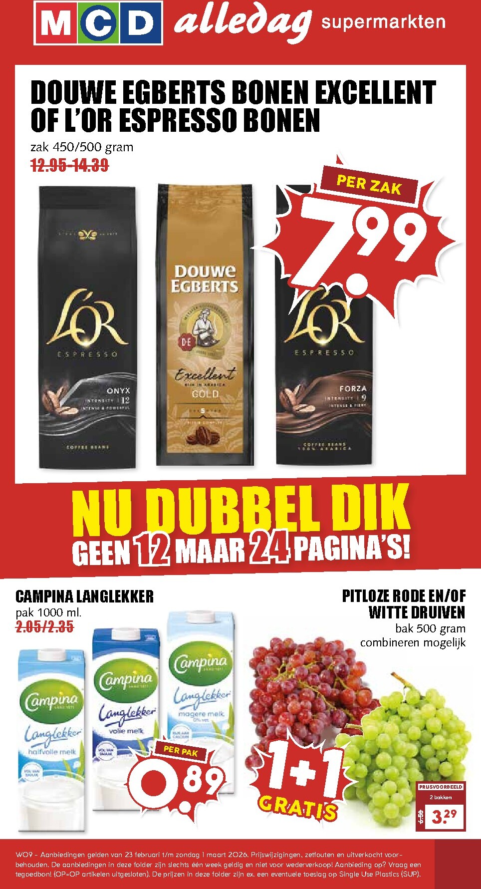 De MCD - Alledag folder geldig vanaf 23-02-2026 t/m 01-03-2026