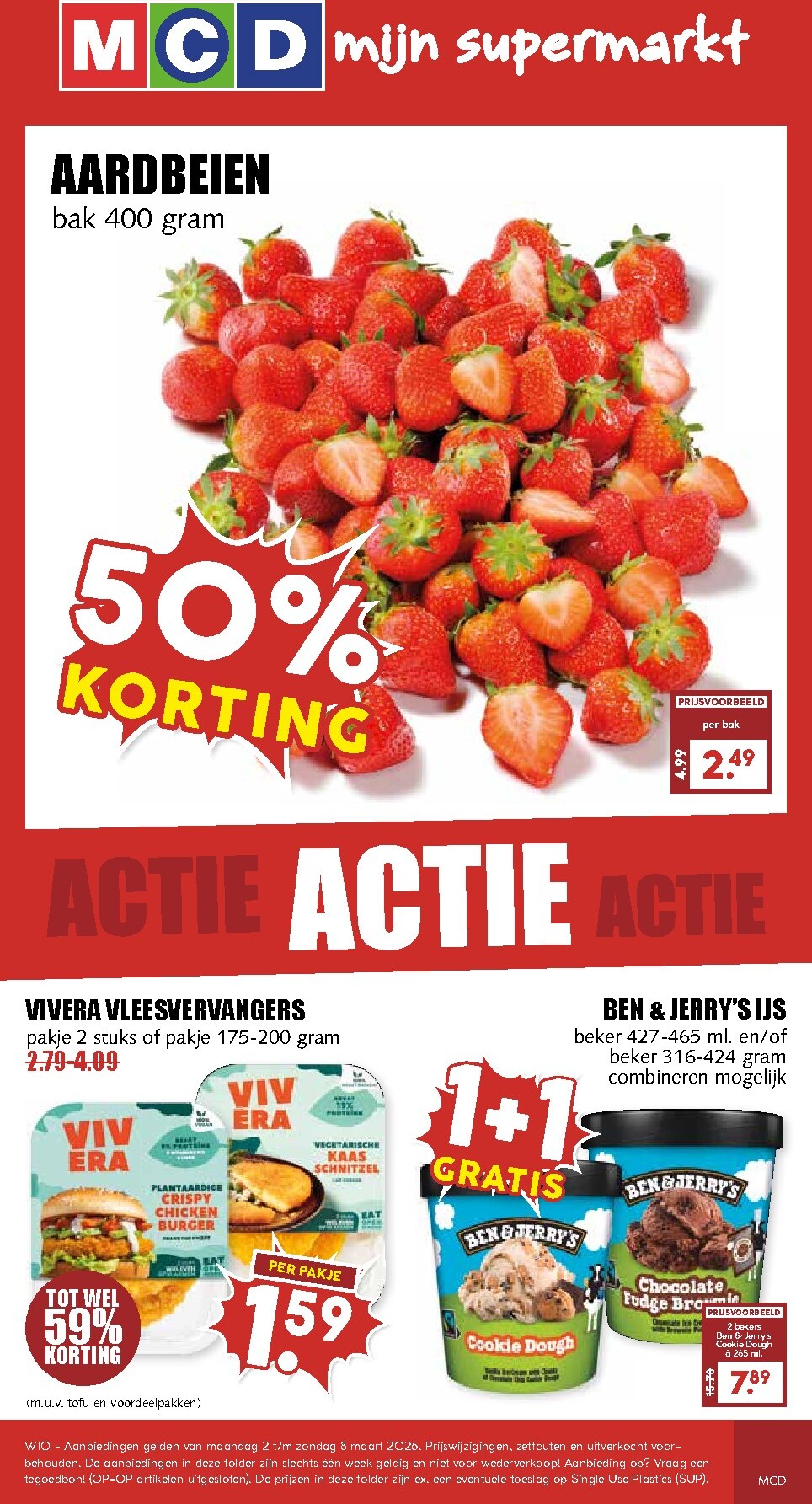 De MCD - Supermarkt folder geldig vanaf 02-03-2026 t/m 08-03-2026