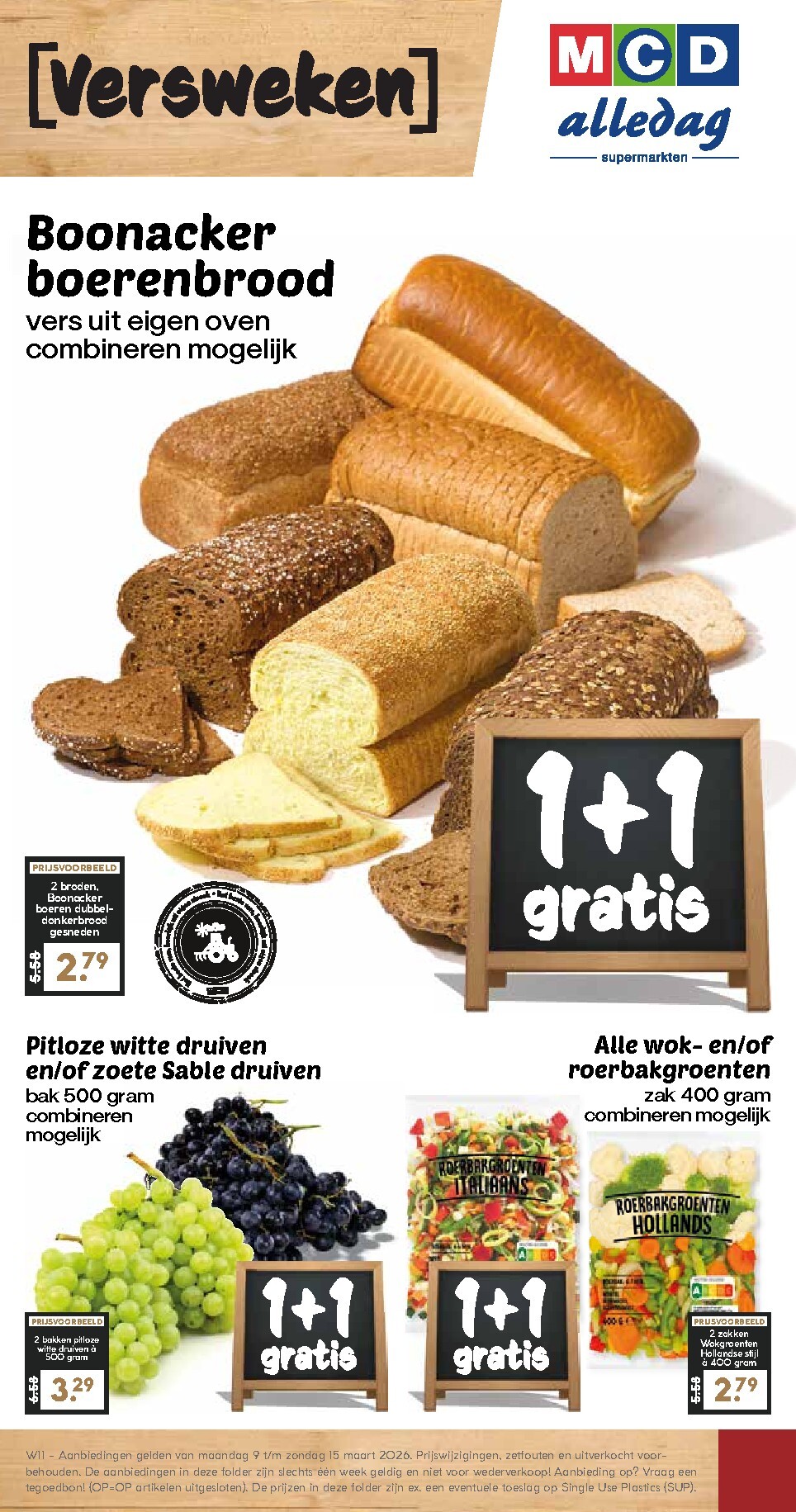 De MCD - Versweken folder geldig vanaf 09-03-2026 t/m 15-03-2026