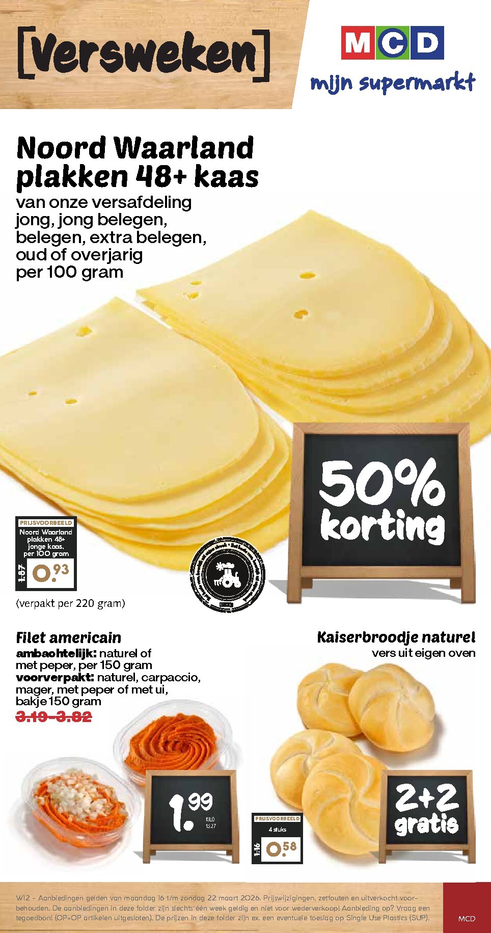 De MCD - Supermarkt folder geldig vanaf 16-03-2026 t/m 22-03-2026