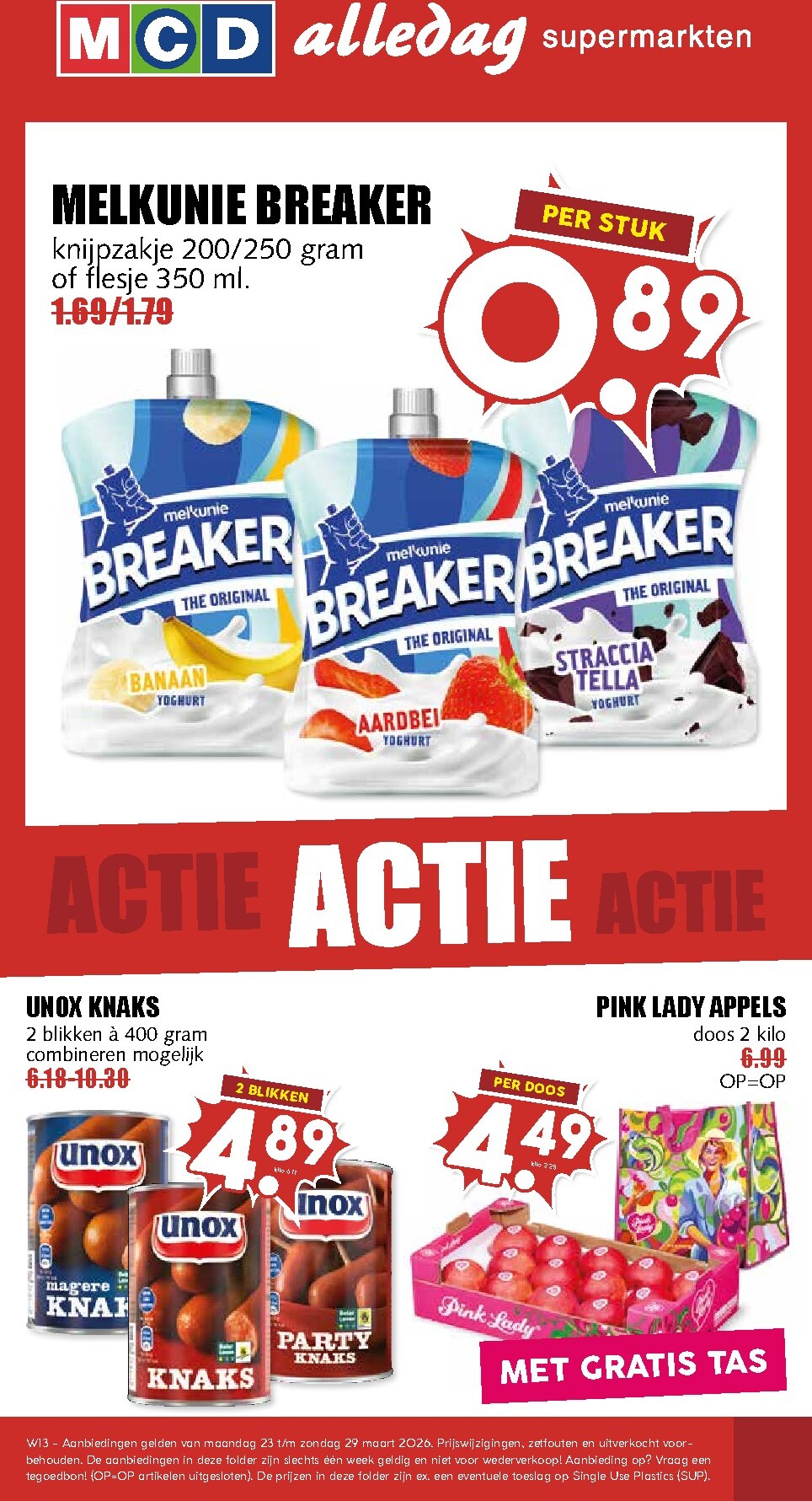 De MCD - Alledag folder geldig vanaf 23-03-2026 t/m 29-03-2026