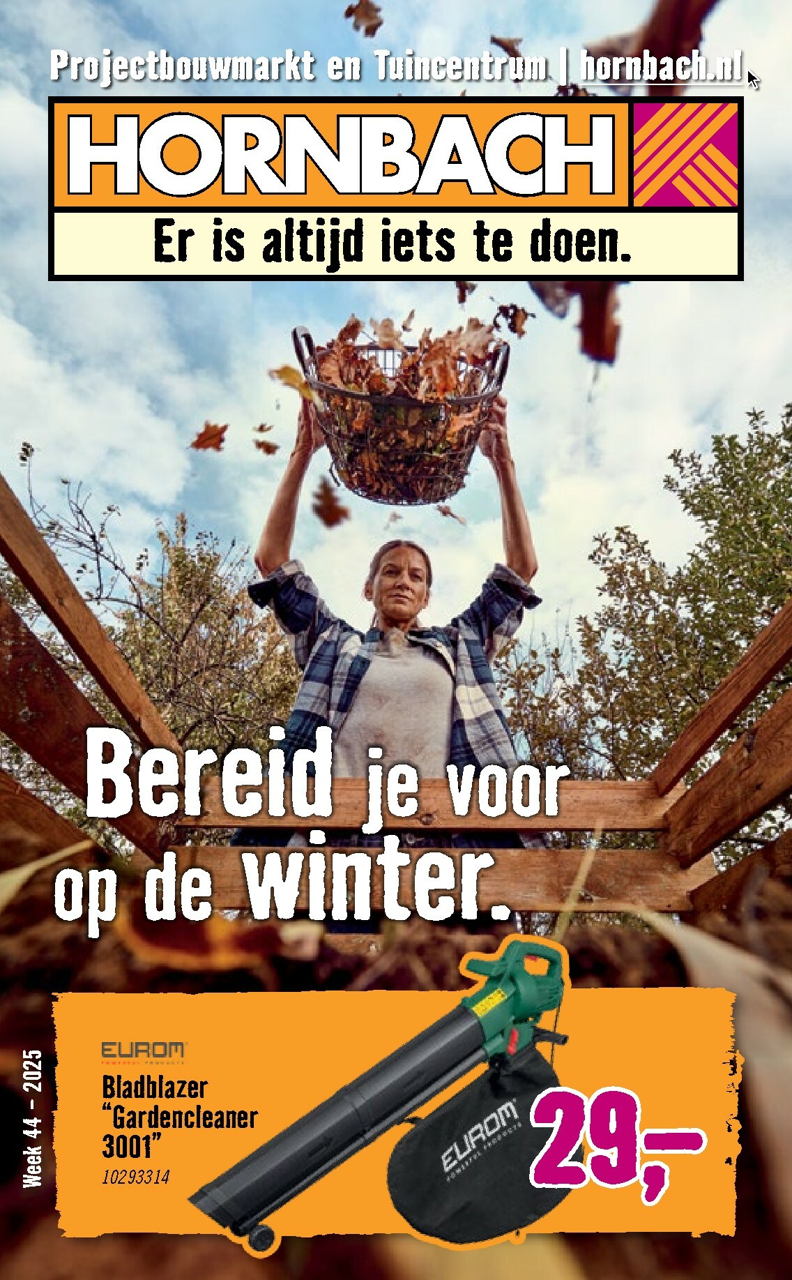 De Hornbach - Bereid je voor op de winter folder geldig vanaf 27-10 t/m 23-11